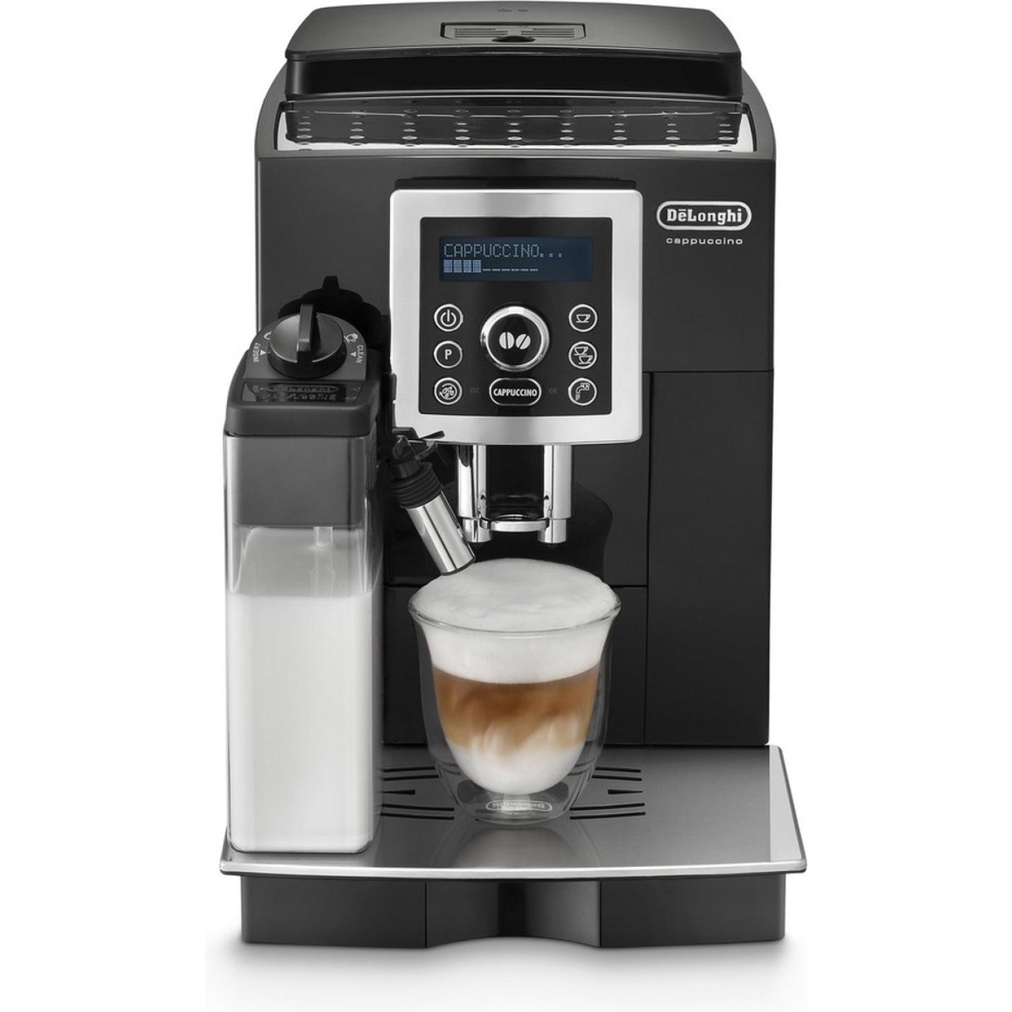 Expliciet zege haakje De'Longhi ECAM 23.460.B - Volautomatische espressomachine - Zwart Retail XL  | Webshoplocatie.nl