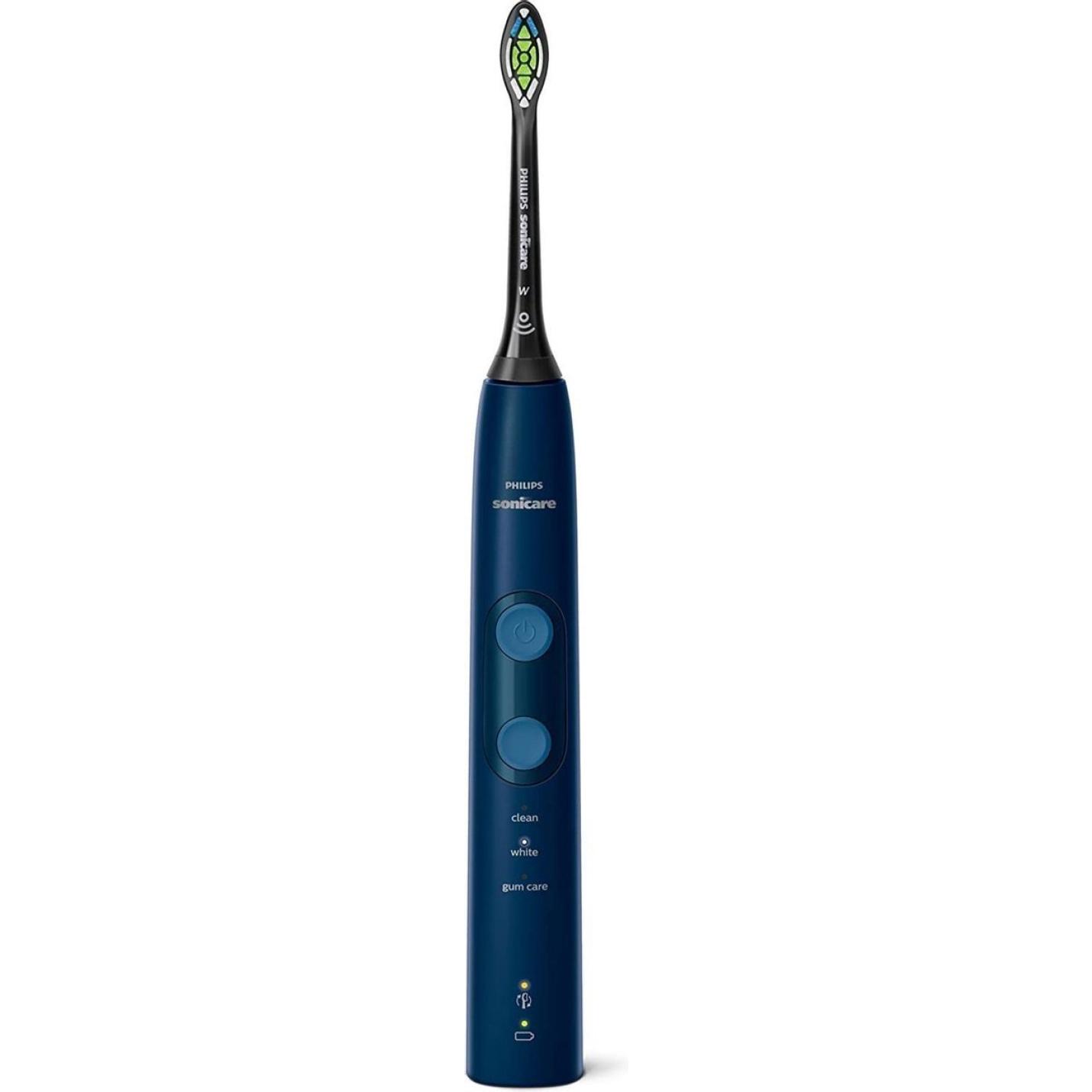 Philips 4500 series HX6851-34 - Sonische tandenborstel - Wit en blauw 4