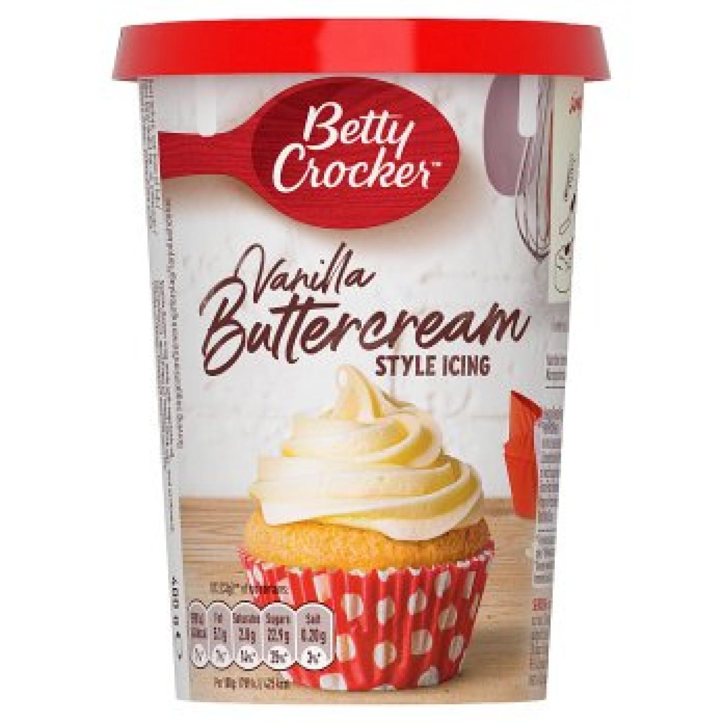 Betty Crocker Vanilla Buttercream Icing 400g