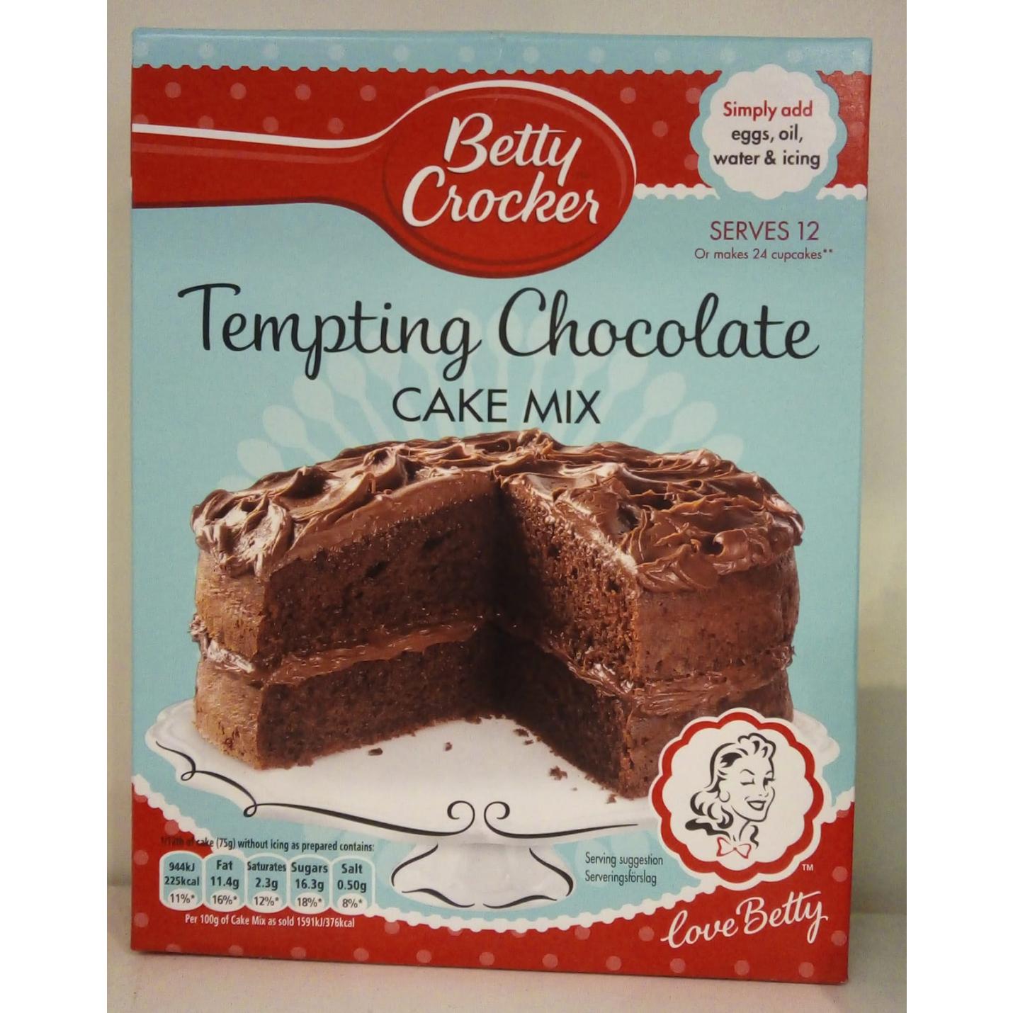 Betty Crocker Tempting Chocolate Cake Mix 425g; Afbeelding: 3