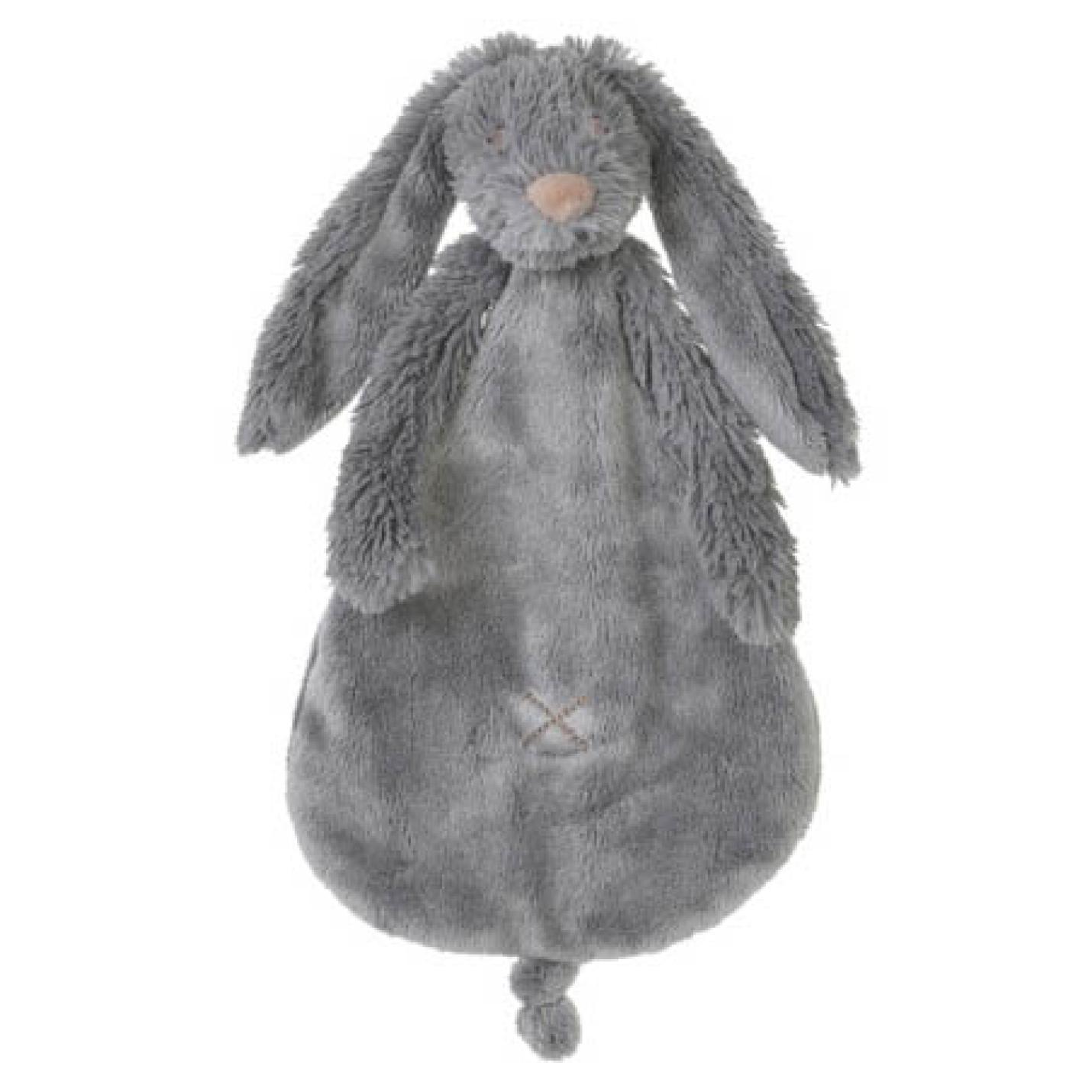 knuffeldoekje deep grey happy horse