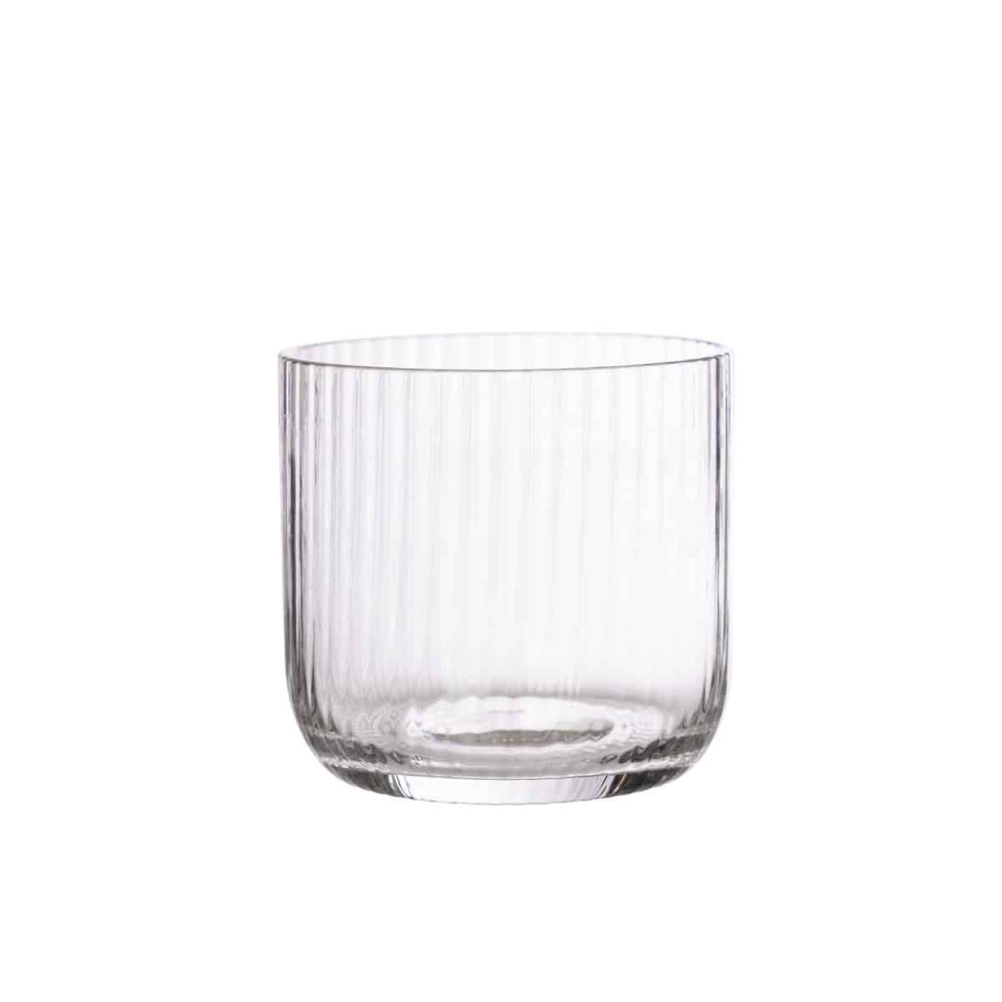 ERNST glas ribbel - set van 2
