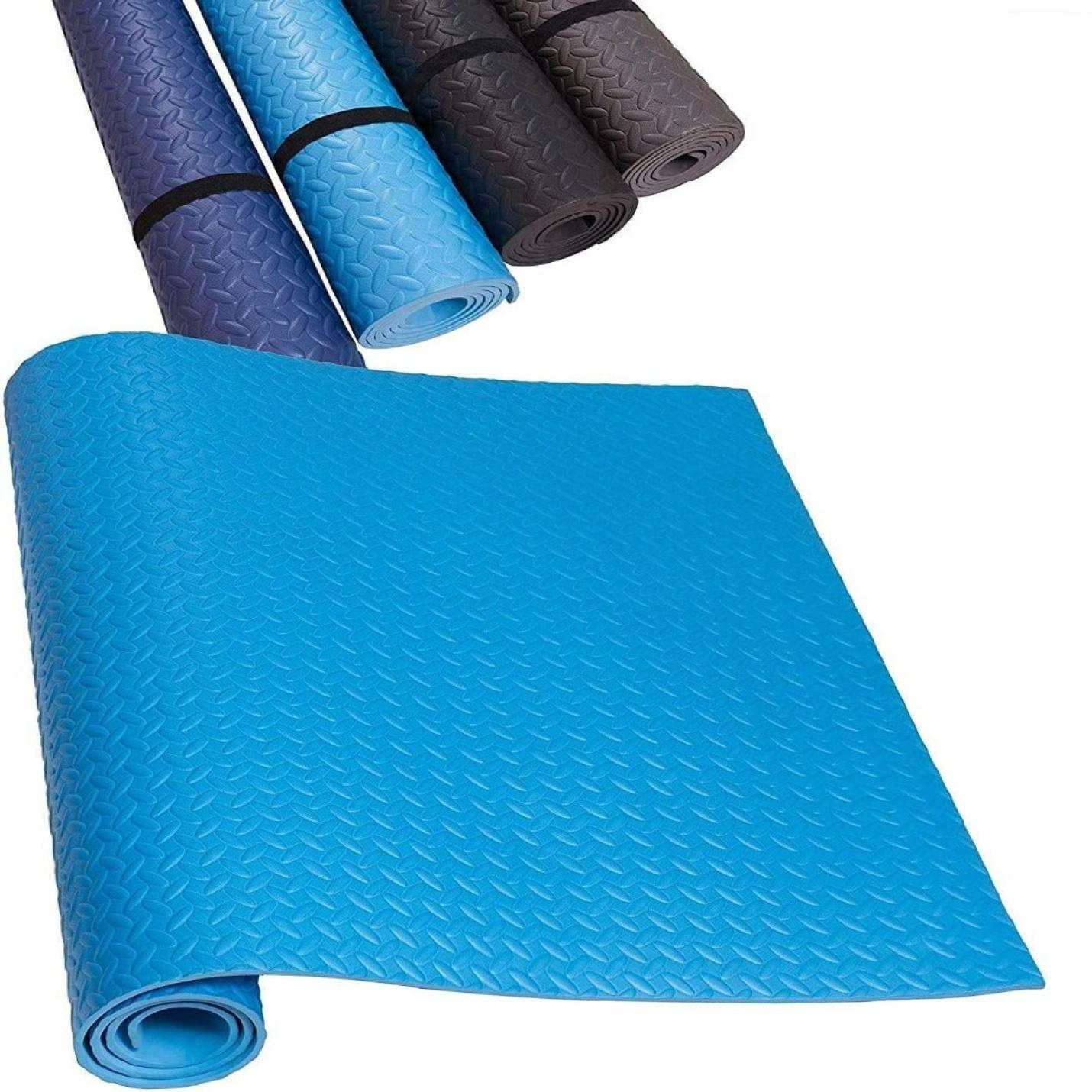 Antislip sportmat voor yoga, fitness en andere oefeningen