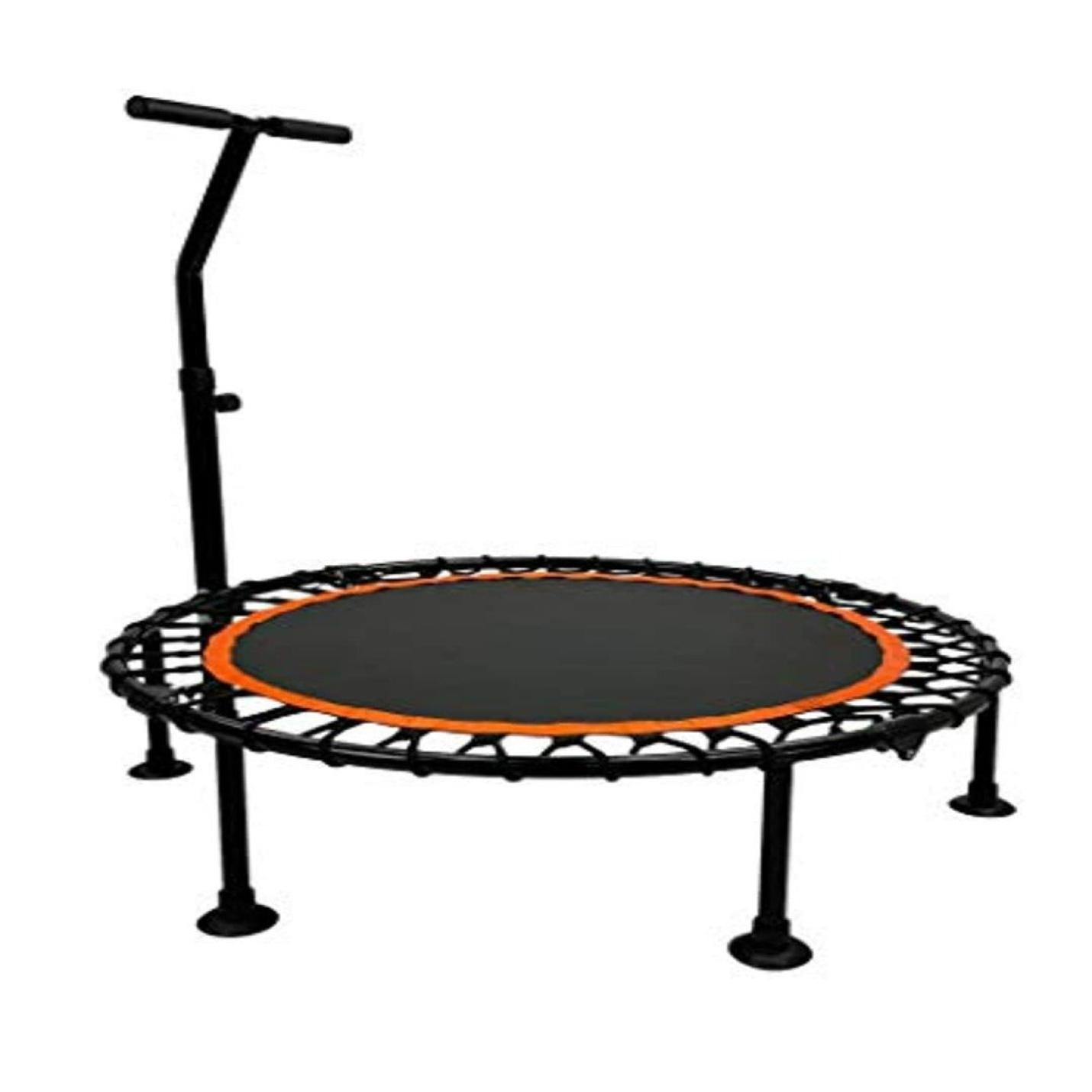 Mini Fitness Trampoline met Handgreep 100cm Maximaal Gewicht