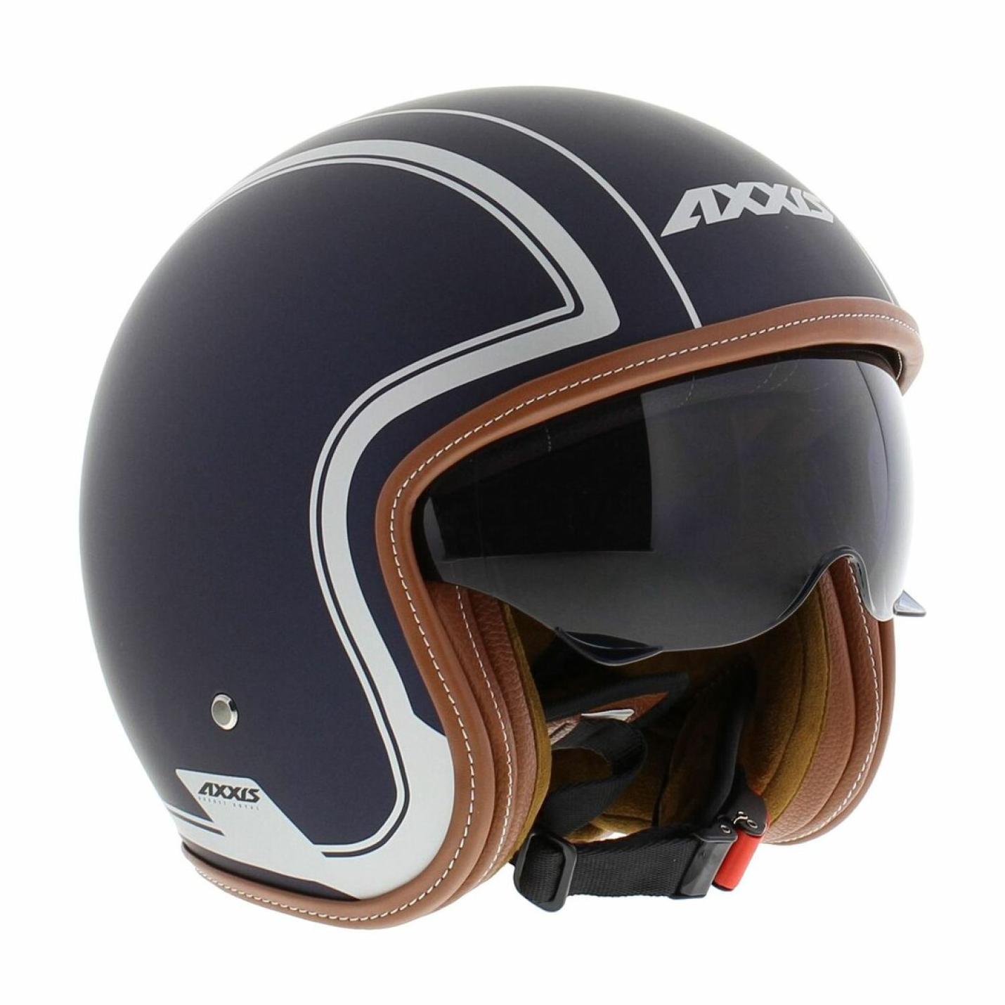 Helm Axxis Hornet Royal Mat Blauw AE-trading