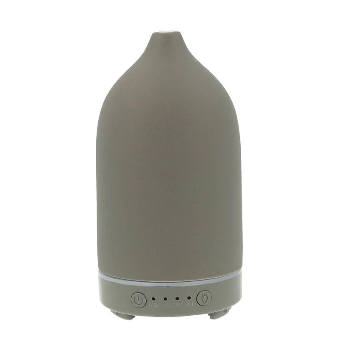 Aroma diffuser Sense GREY grijs 100ml keramisch - ScentChips