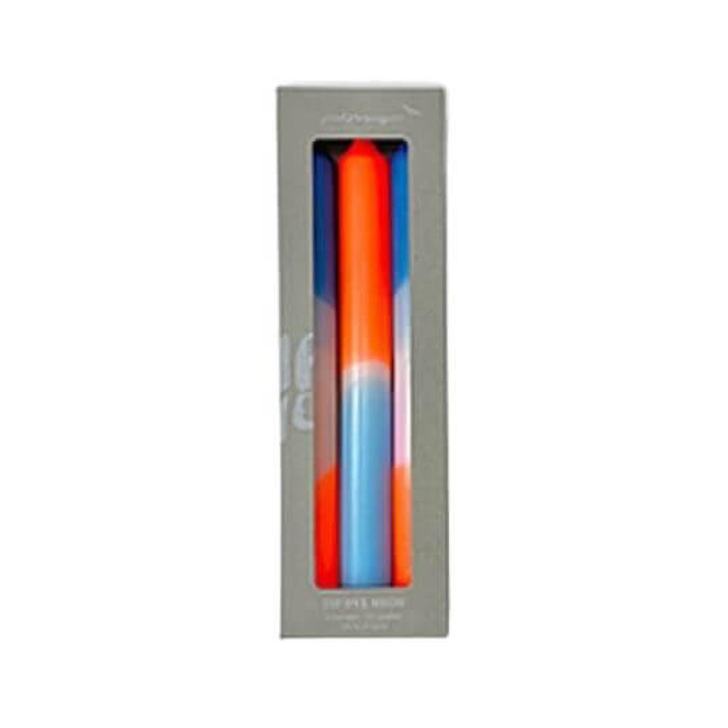 Dip Dye kaars Neon - Coral Playa; Afbeelding: 2