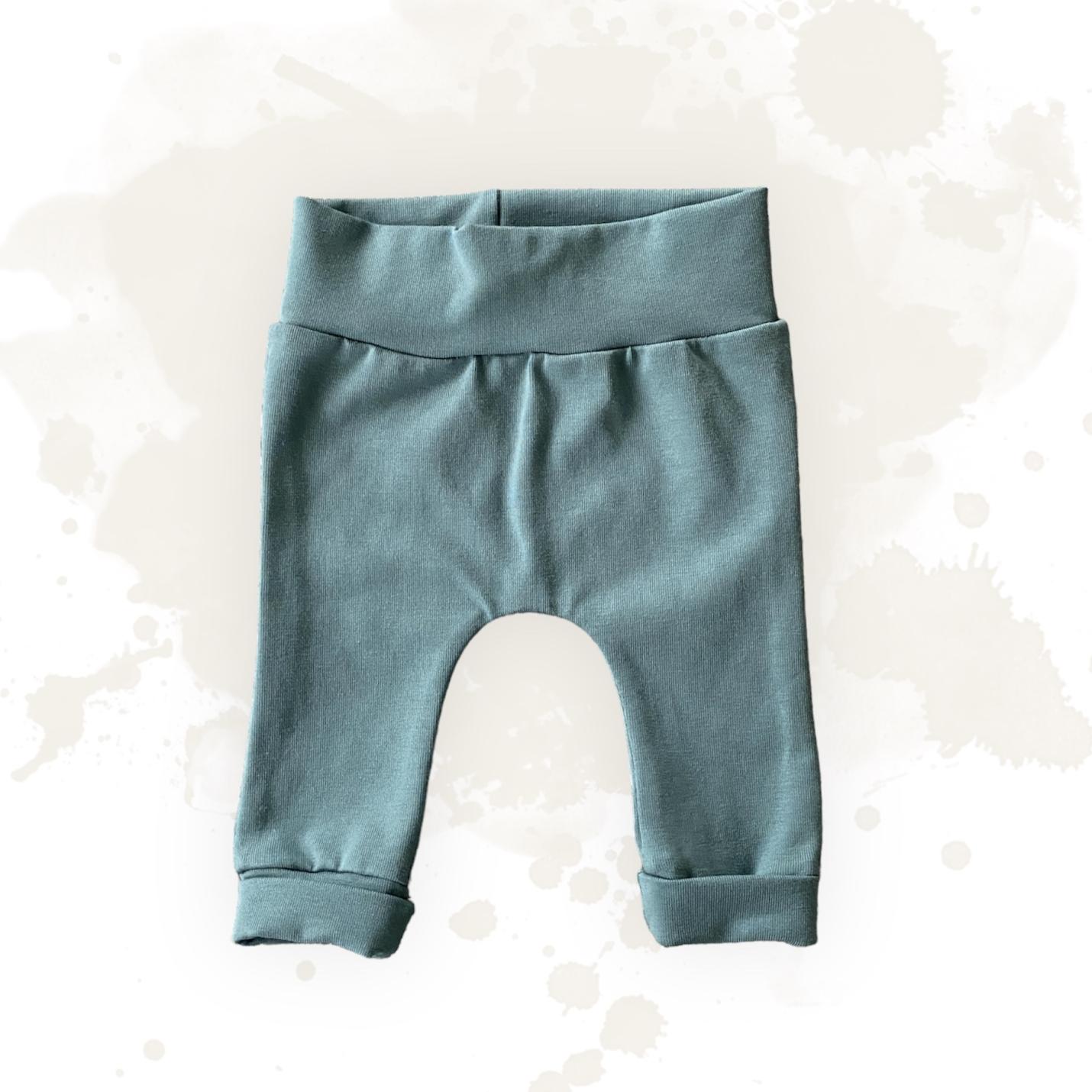 babybroek blauw strand