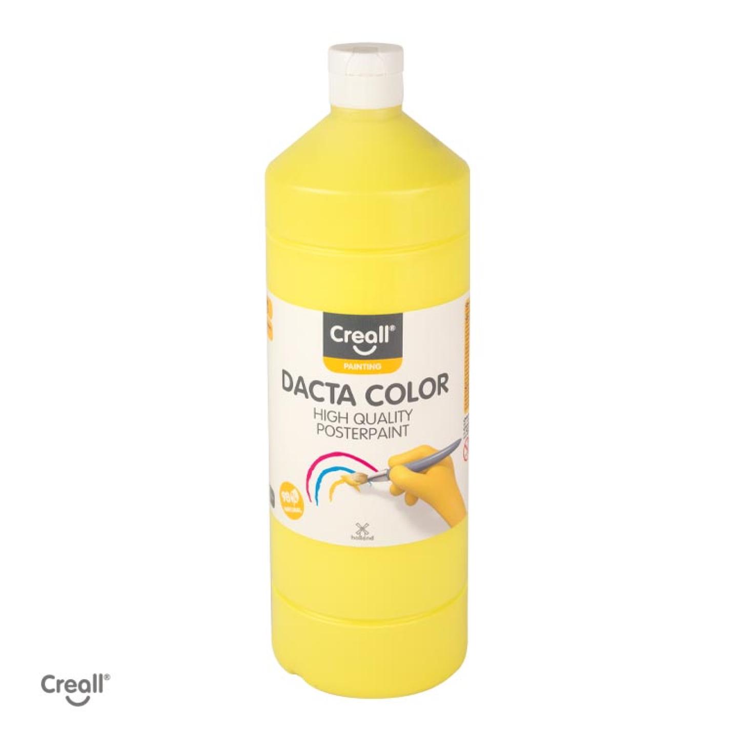 plakkaatverf Creall Dacta color 1000ml licht geel