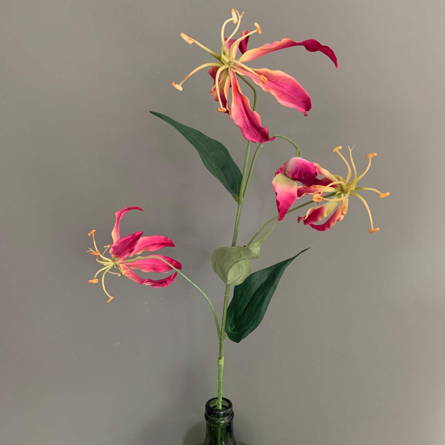 Zijden bloem Gloriosa Lilly; Afbeelding: 2