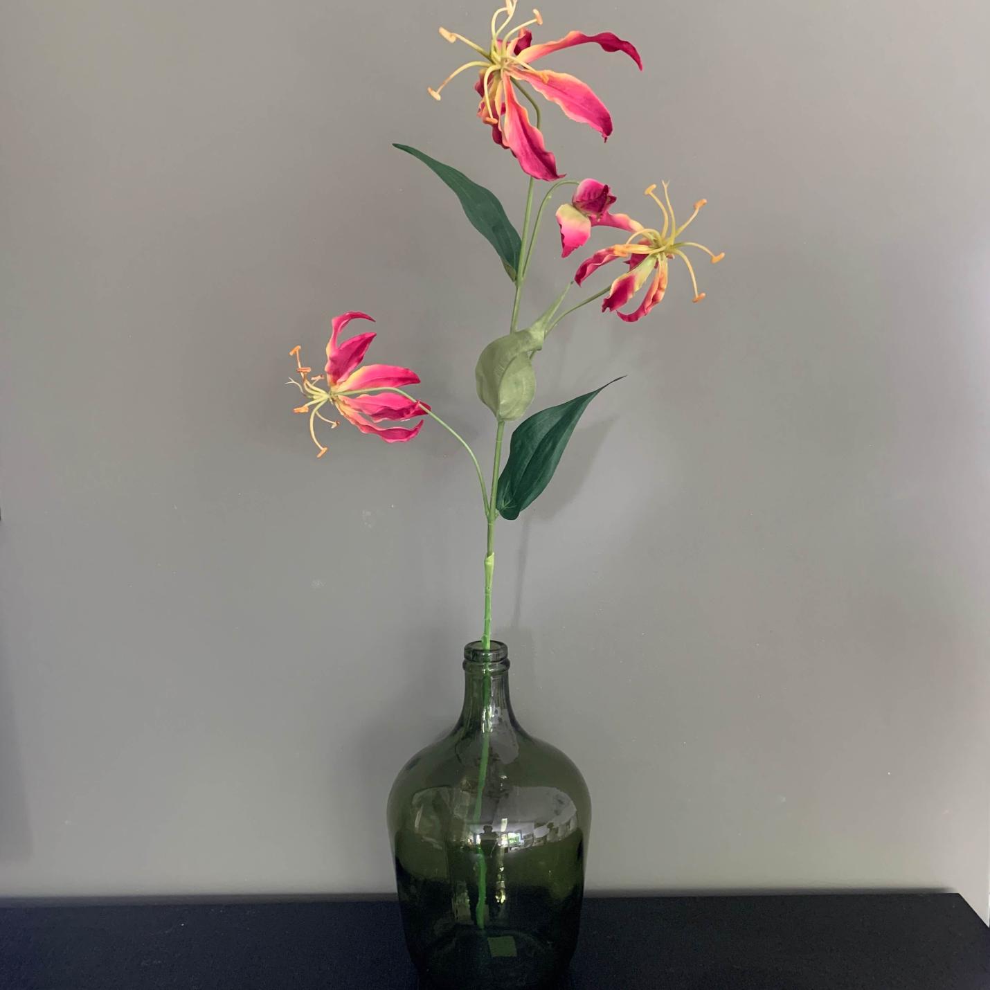 Zijden bloem Gloriosa Lilly; Afbeelding: 3