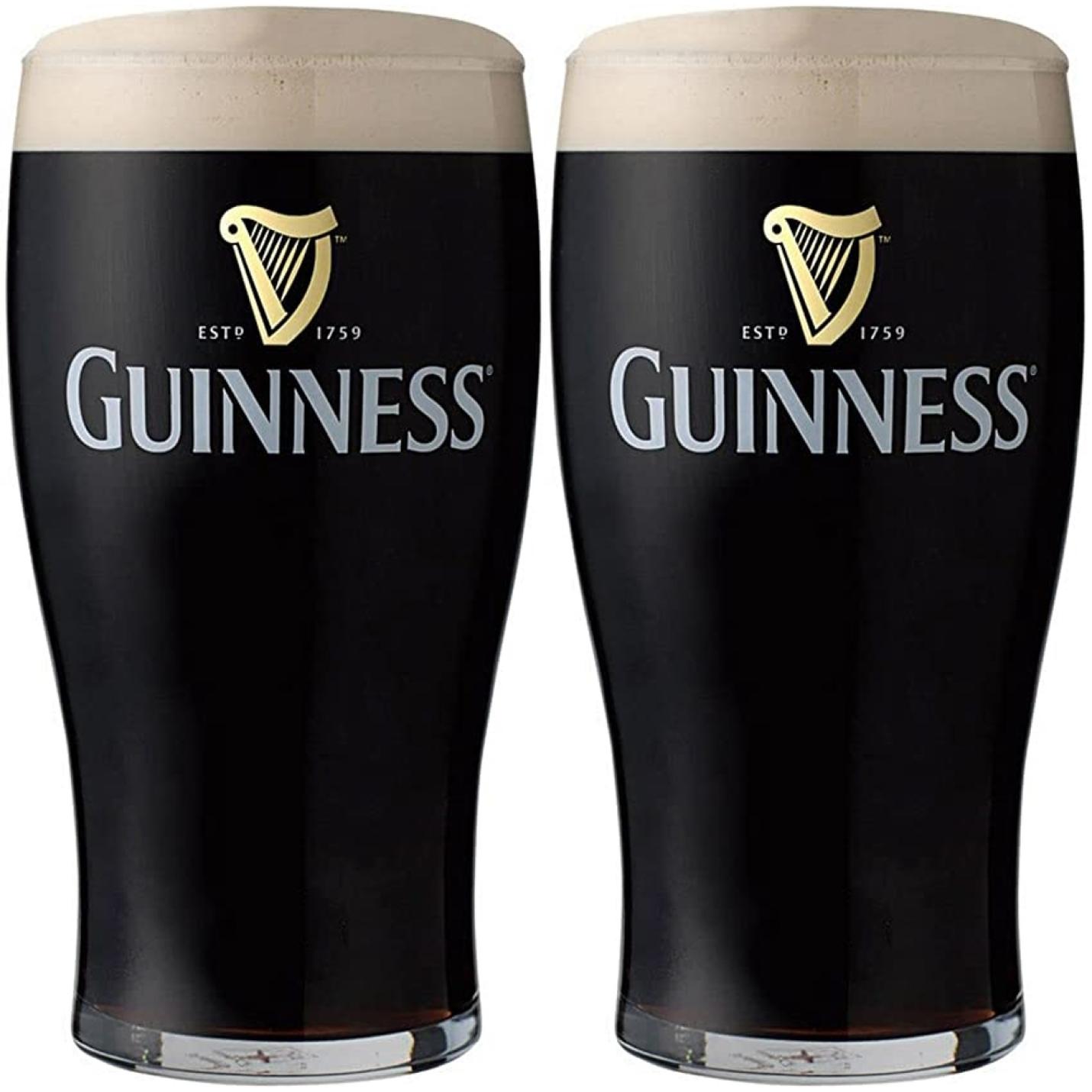 Guinness Imperial Stout Bierglazen - 2 stuks - Pint