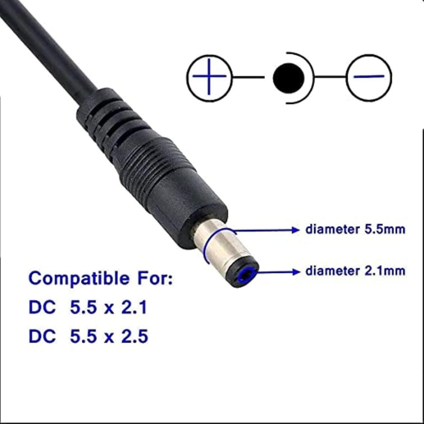 Ontdek de vrijheid van onbeperkte fietsplezier: De ultieme elektrische fietsoplader met snellader en compatibiliteitsinformatie voor 5,5 x 2,1 mm en 5,5 x 2,5 mm stopcontacten, met universele compatibiliteit