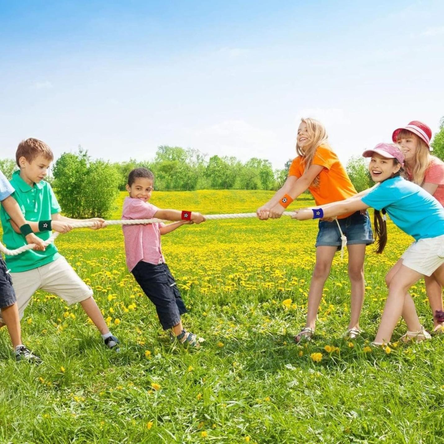 6 stuks zweetbanden voor kinderen, zweetband voetbal, kleurrijke zweetband pols, zweetband pols, kindervoetbal, basketbal, zweetbanden voor kinderen, zweetband kinderarm, zweetband, - happygetfit.com