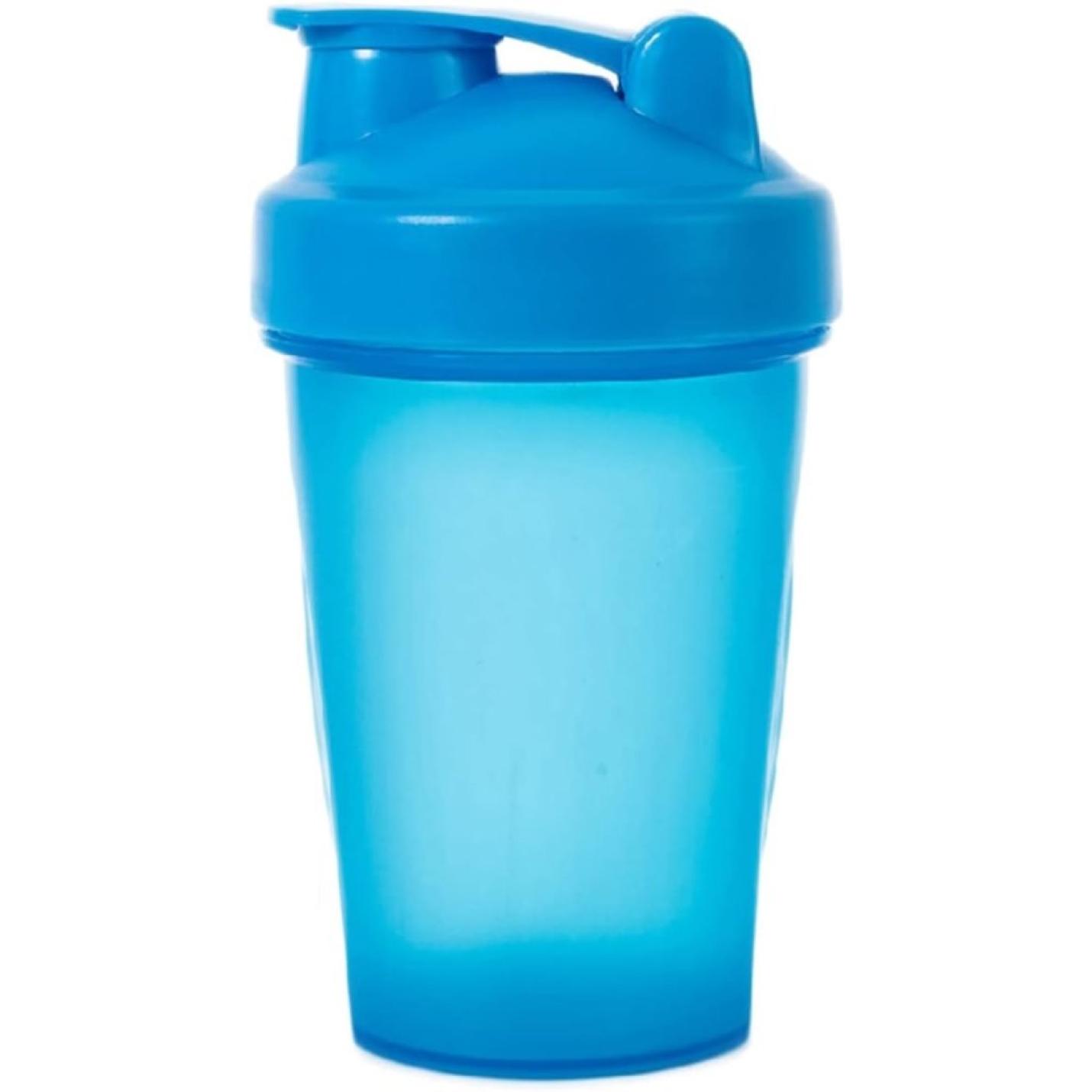 Eiwitshakerfles 400 ml met mixerbal, lekvrij, veilig drinken, flip-cap, 14 oz schudbeker waterfles voor poederschudder, sportschool, sportsupplement fitness workout (groen) - happygetfit.com