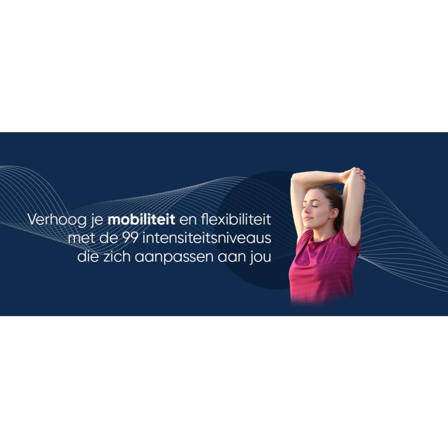 Fitness Trilplaat - Vergroot de spierkracht en vermindert buikvet - Thuis trainen met inbegrepen weerstandsbanden en afstandsbediening - Vibration plate met 5 programma's en 99 intensiteitsniveaus - happygetfit.com