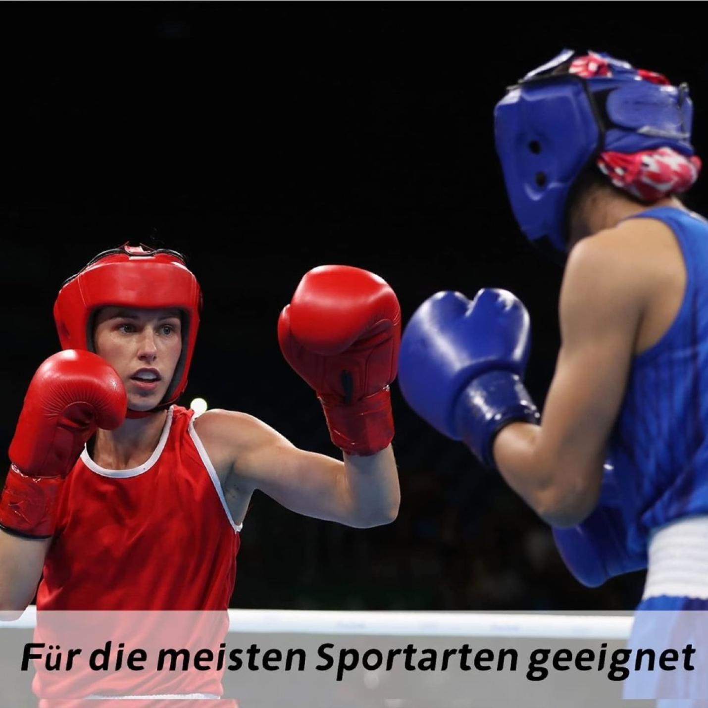 Gebitsbescherming, 2 stuks mondbescherming, boxen, voor MMA vechtsport boksen, zwart-wit, volwassenen - happygetfit.com