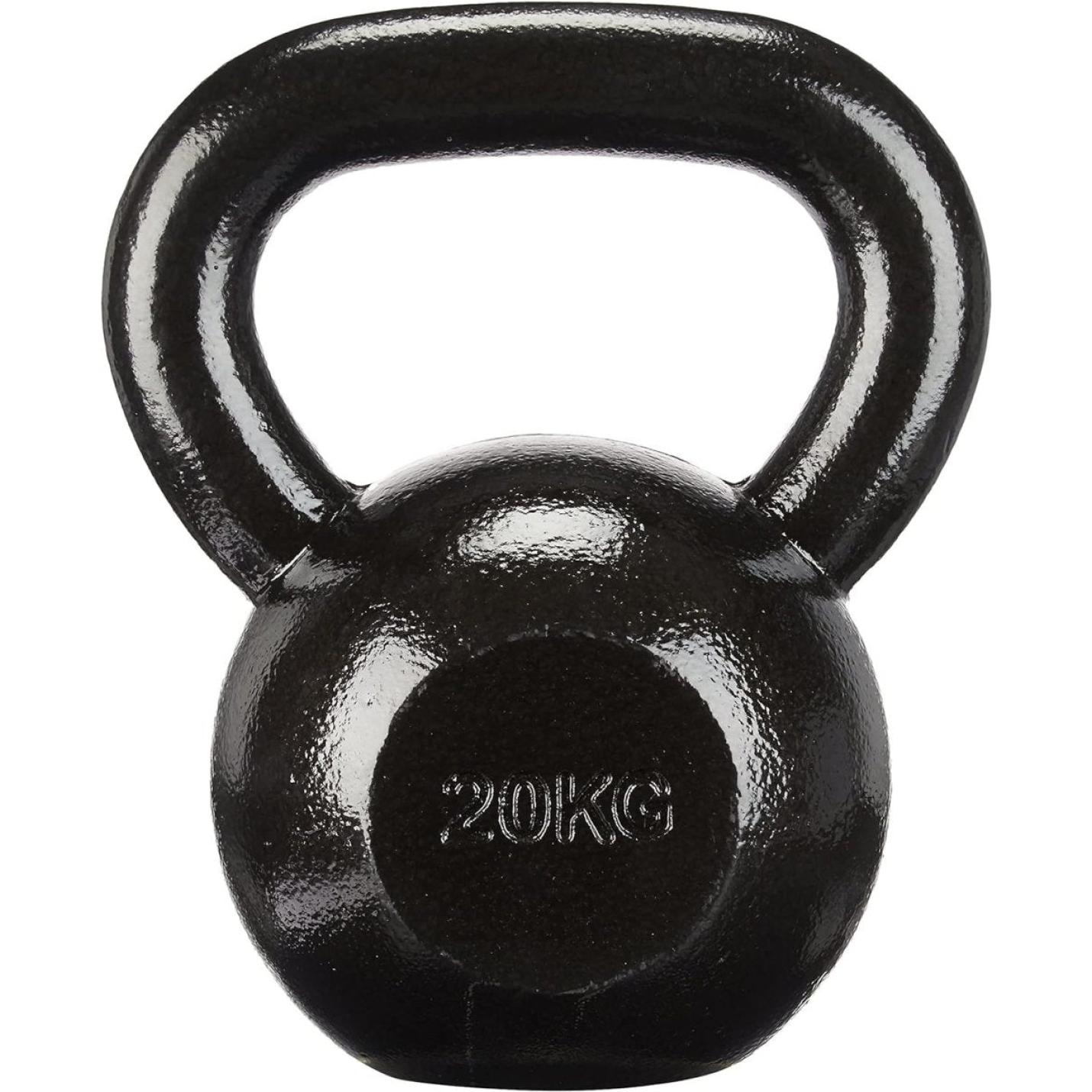 Een duurzame zwarte 20 kg Kettlebell: de ultieme fitnesstool voor iedereen.