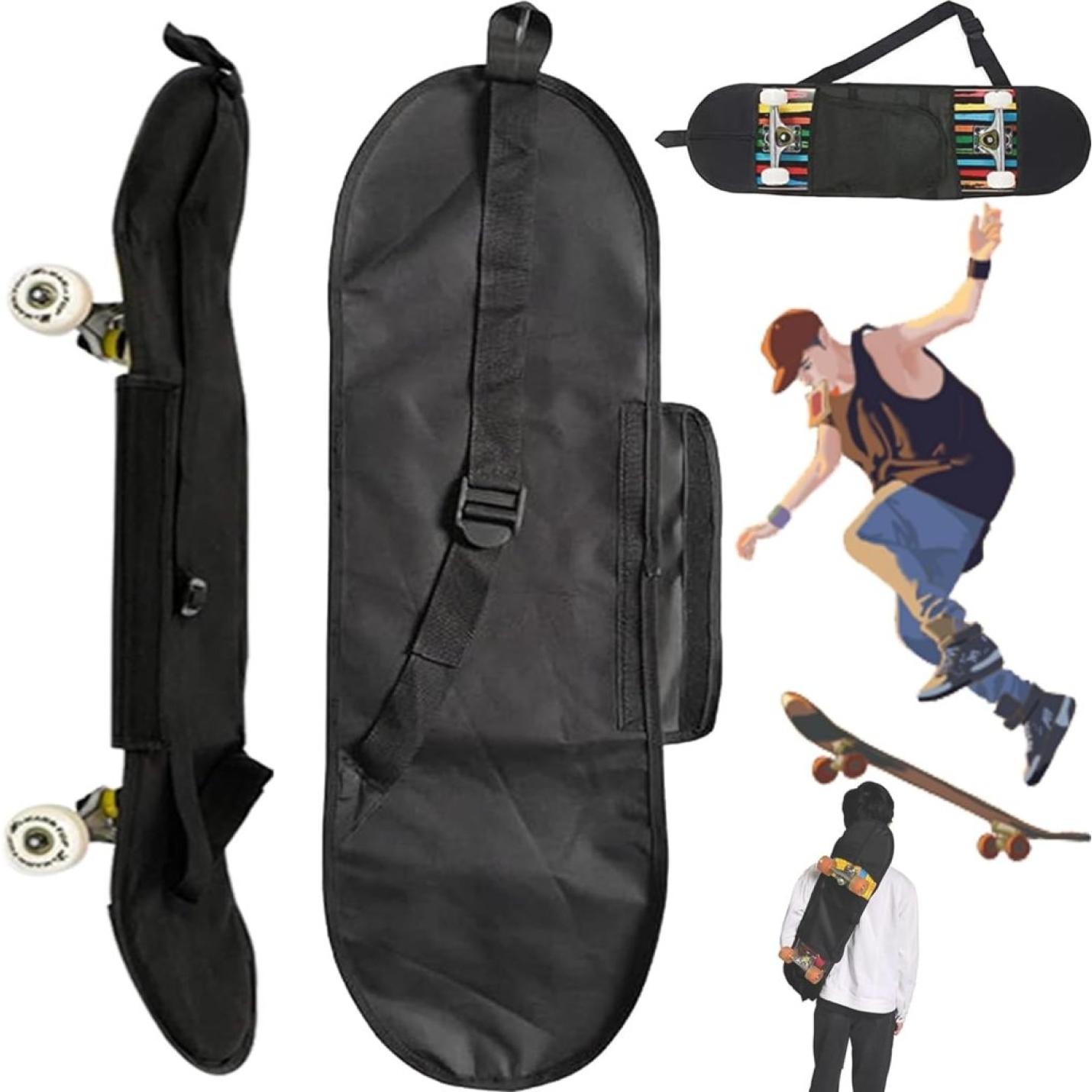 Longboard Tas, Longboard Draagtas, Waterdichte Longboard-Tas, Skateboard Tas Waterdichte Longboard, Skateboard Tas Waterdichte Longboard, Geschikt voor Skateboards Onder 31,4 inch - happygetfit.com