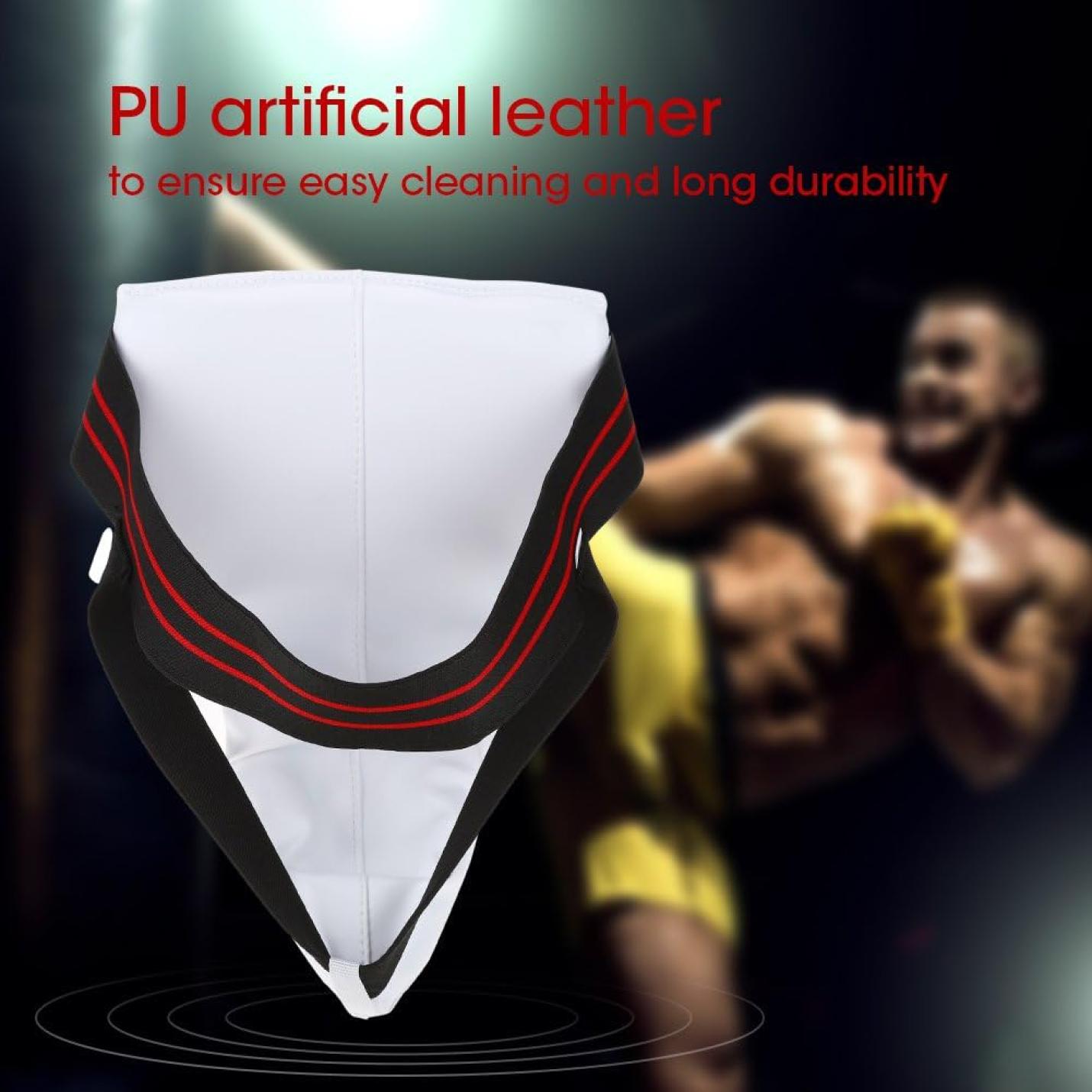 Mannen Taekwondo Groin Guard Boksen Karate Jockstrap Sanda Crotch Protector, Taekwondo, Sanda, Vechtsporten, Antagonistische atletiek - happygetfit.com