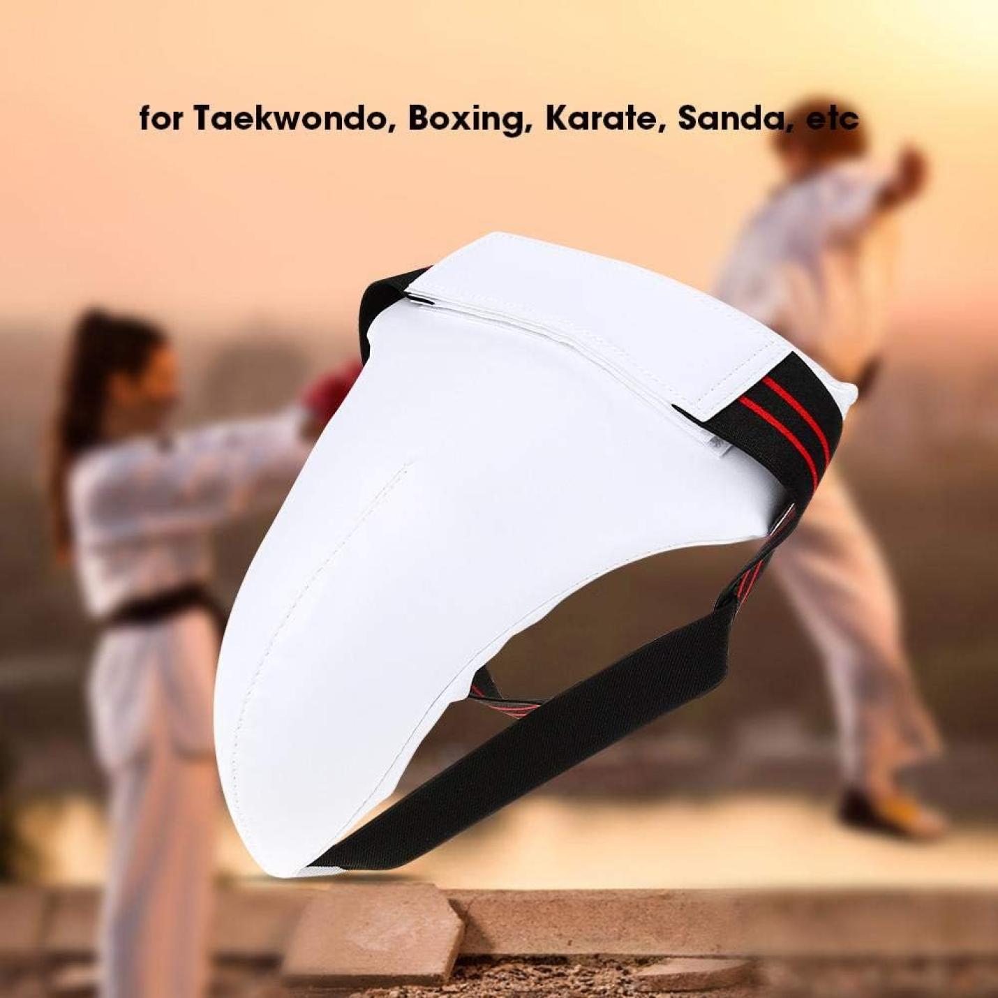 Mannen Taekwondo Groin Guard Boksen Karate Jockstrap Sanda Crotch Protector, Taekwondo, Sanda, Vechtsporten, Antagonistische atletiek - happygetfit.com