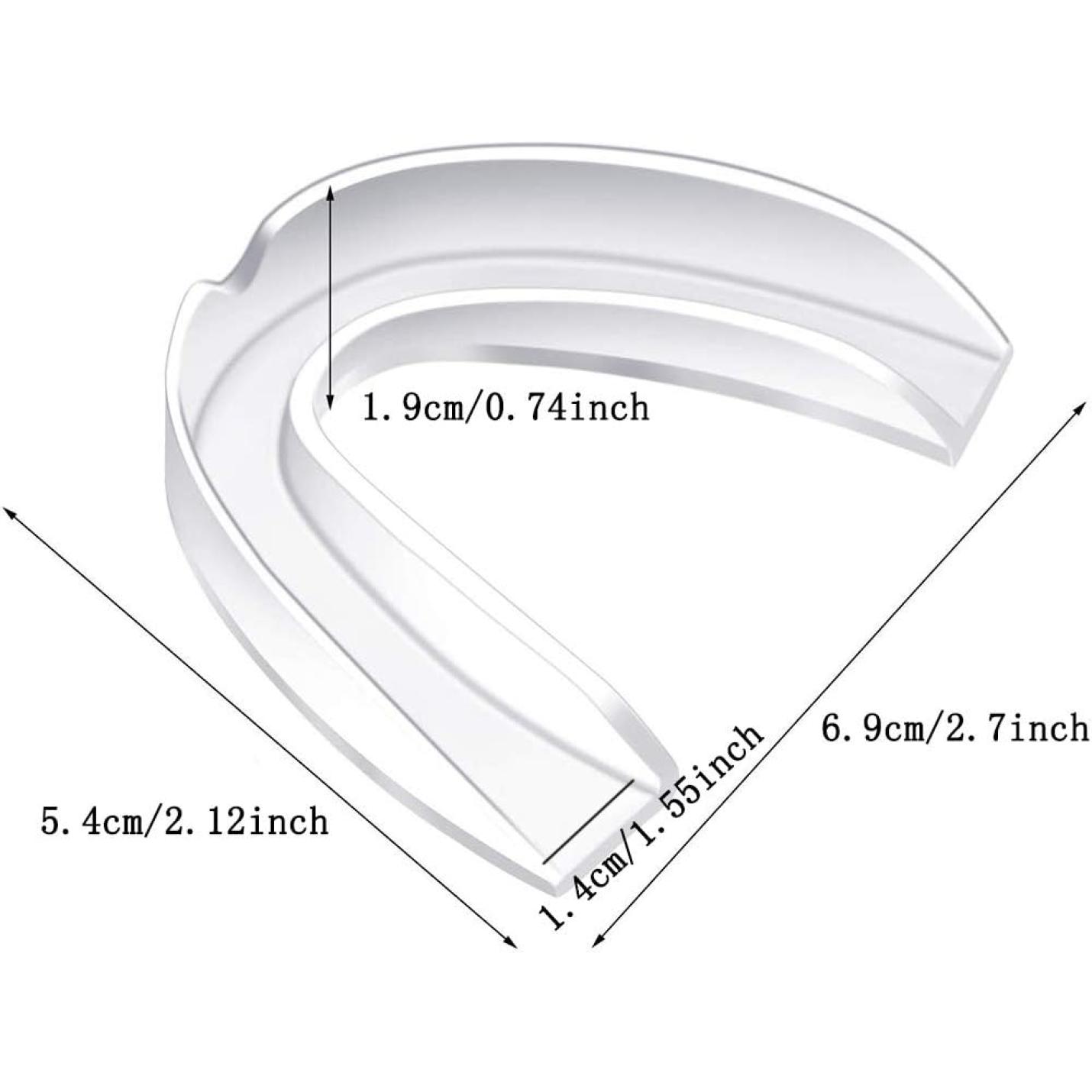 Mondbescherming Bokskauwschild Rugby 5 stuks Gumshield Volwassen Tieners Mondbeschermers voor Contact Sport Tanden Guard Sport Gebitsbeschermer Gebitsbeschermer voor Rugby Boksen Hockey MMA Karate Vechtsporten - happygetfit.com