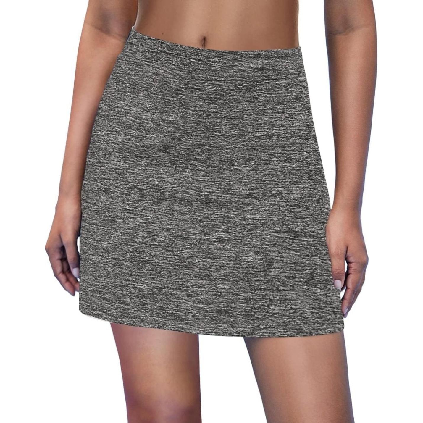 Sportrok voor dames, tennis, hockey/golf, sportbroek, rok/skort en hoofdtelefoonaansluiting, rekbaar, winddicht, met veel kleuren - happygetfit.com