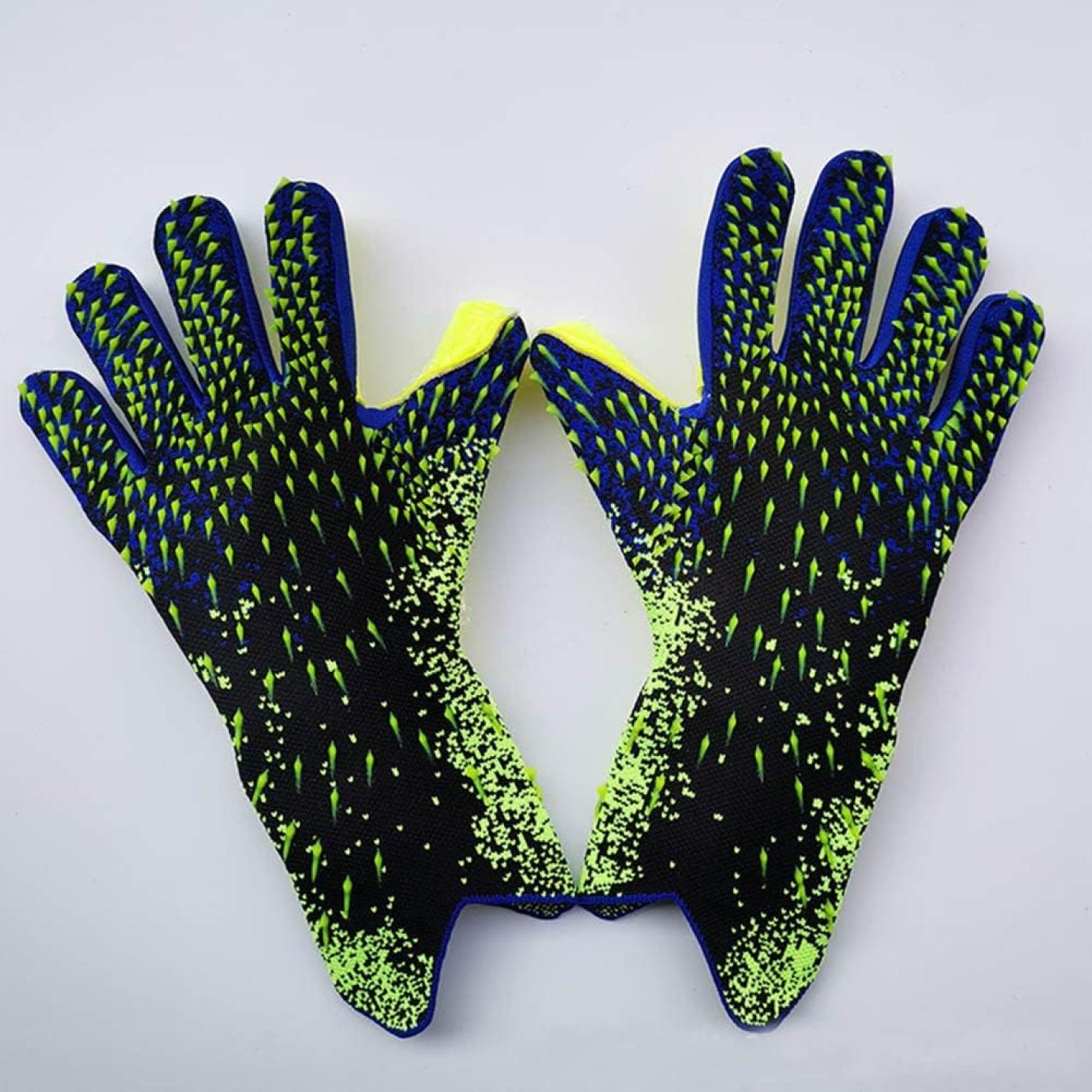 Voetbal doelman handschoenen voor jongens, kinderen, volwassen voetbal keeper kit maat 6 / 7 / 8 / 9 / 10 - happygetfit.com