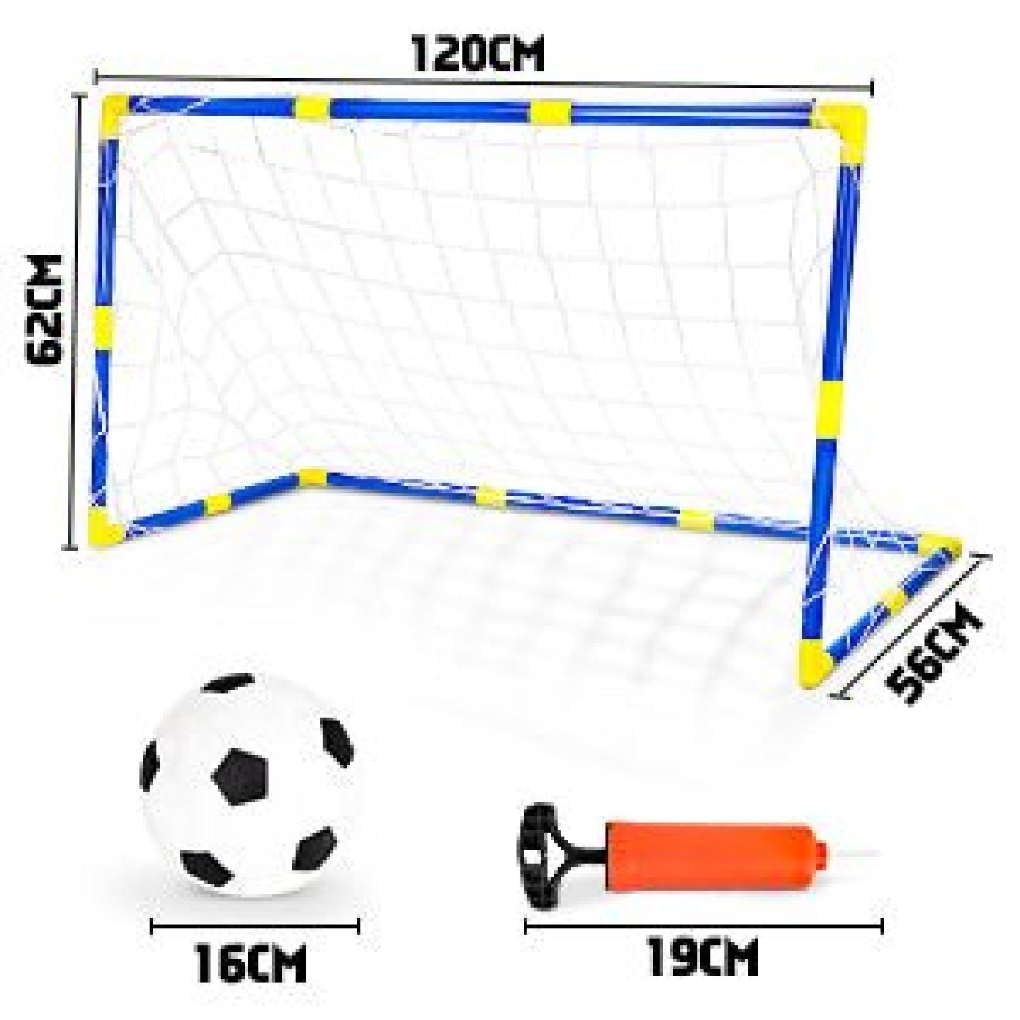 Voetbal Doelpaal Net Met Pomp Speelgoed Indoor Outdoor Voetbal Sport Games Mini Training Practice Set for Kids Children - happygetfit.com