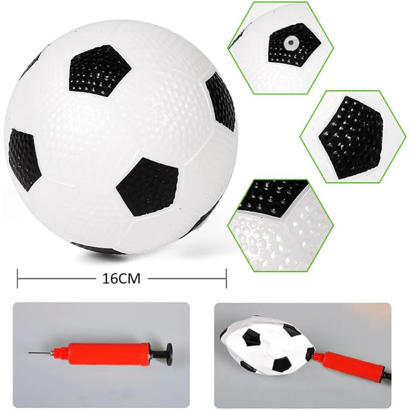 Voetbal Doelpaal Net Met Pomp Speelgoed Indoor Outdoor Voetbal Sport Games Mini Training Practice Set for Kids Children - happygetfit.com