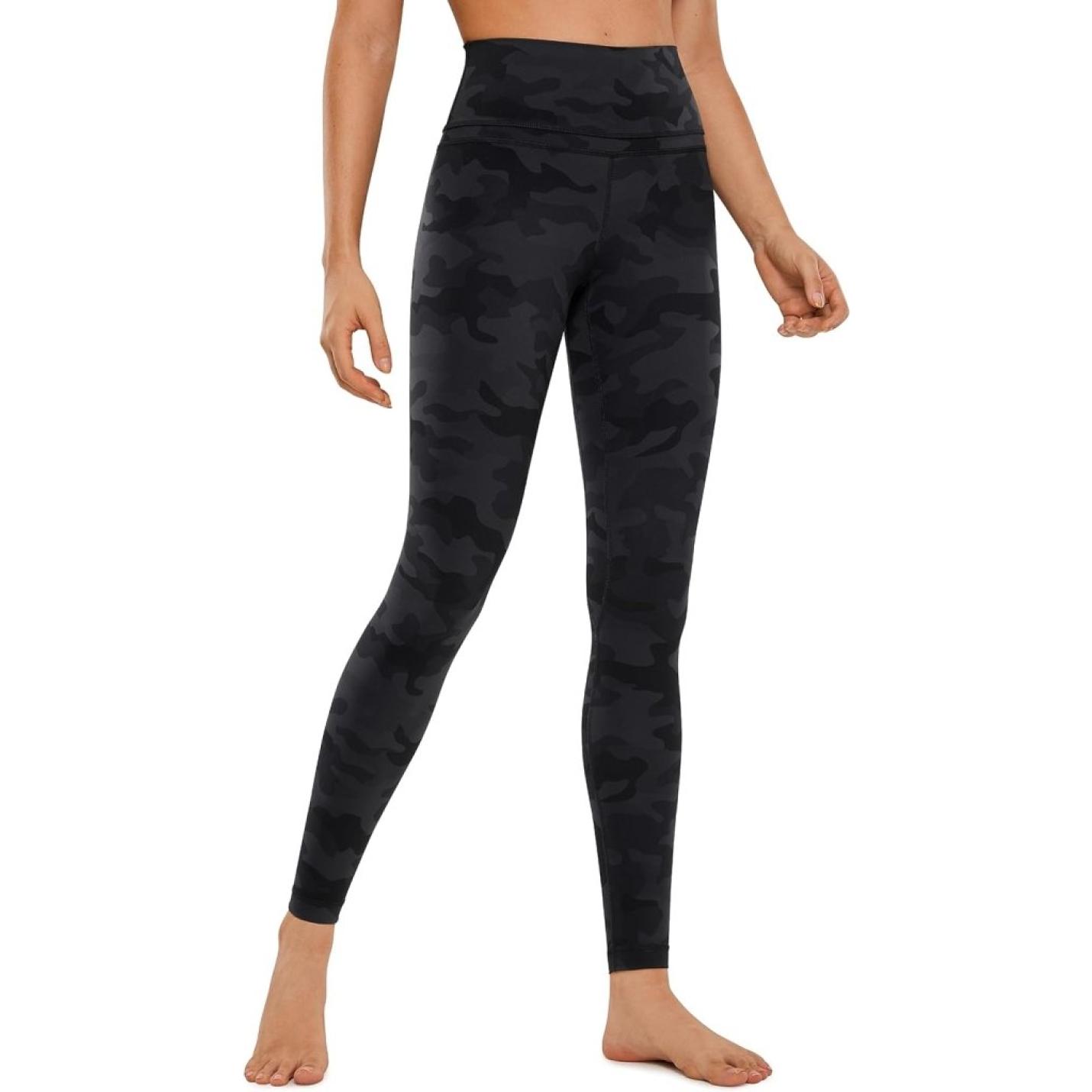 YOGA Women's Naked Feeling I Workout Legging 28 Inch - Hoog Getailleerde Yogabroek Over De Volledige Lengte - happygetfit.com