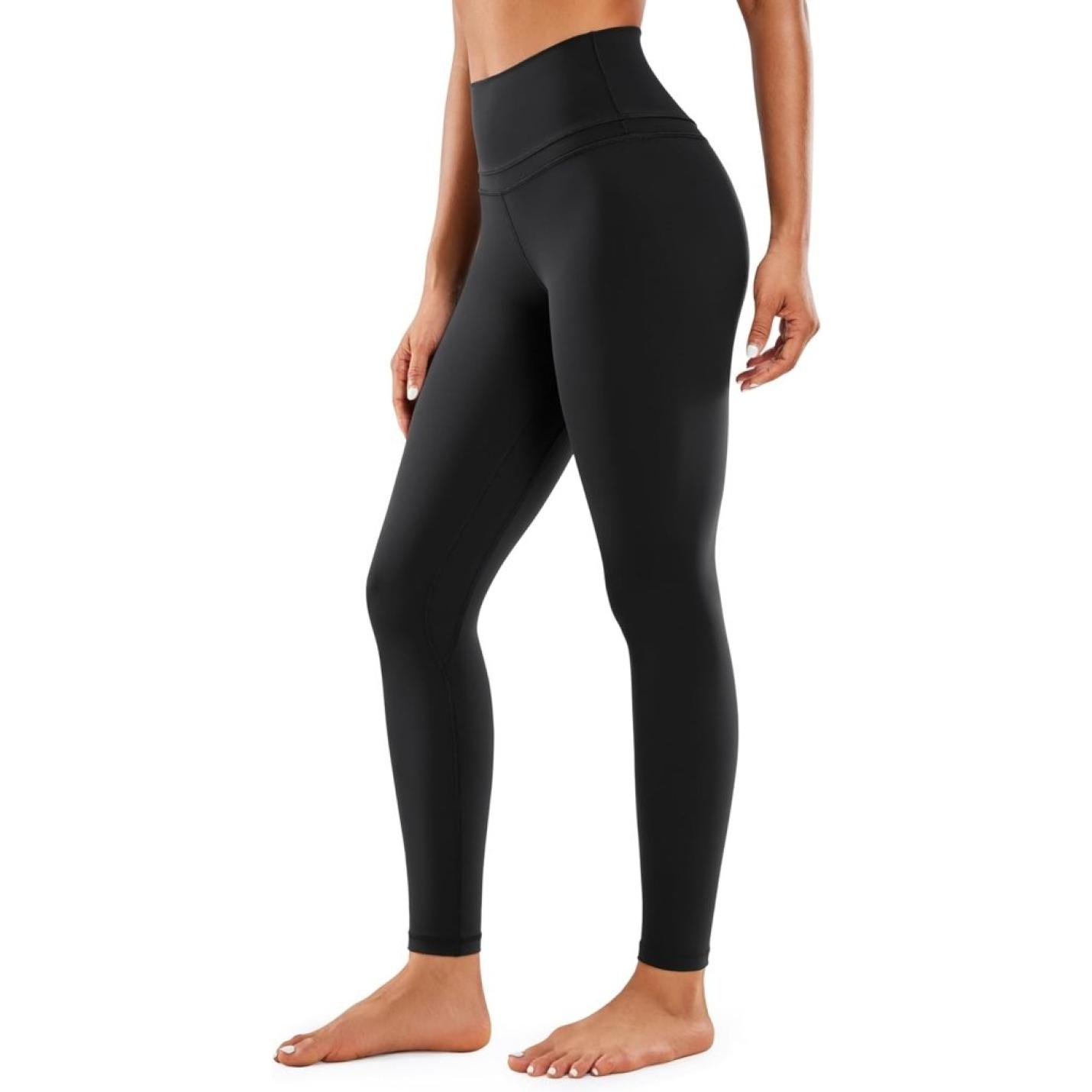 YOGA Women's Naked Feeling I Workout Legging 28 Inch - Hoog Getailleerde Yogabroek Over De Volledige Lengte - happygetfit.com