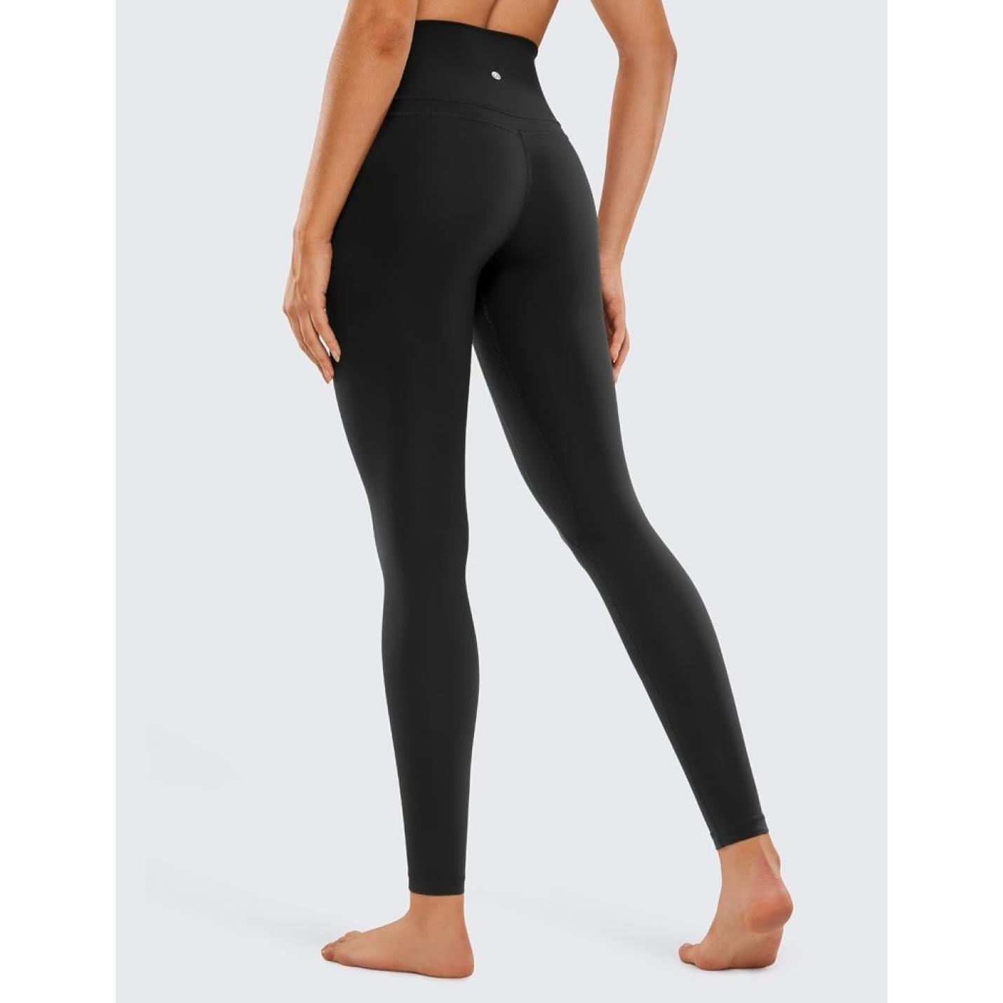 YOGA Women's Naked Feeling I Workout Legging 28 Inch - Hoog Getailleerde Yogabroek Over De Volledige Lengte - happygetfit.com