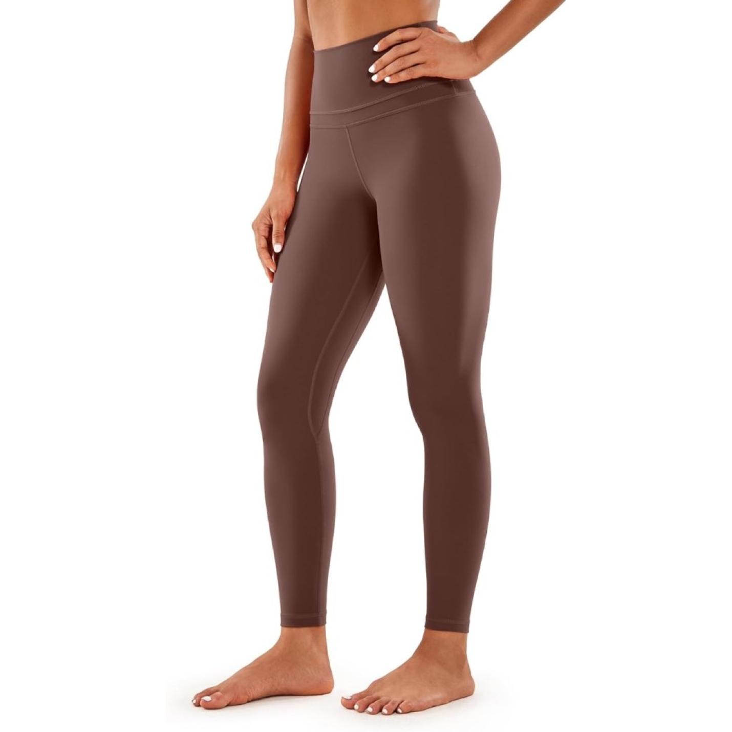 YOGA Women's Naked Feeling I Workout Legging 28 Inch - Hoog Getailleerde Yogabroek Over De Volledige Lengte - happygetfit.com