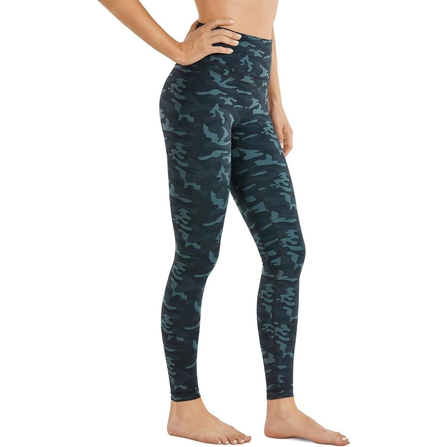 YOGA Women's Naked Feeling I Workout Legging 28 Inch - Hoog Getailleerde Yogabroek Over De Volledige Lengte - happygetfit.com