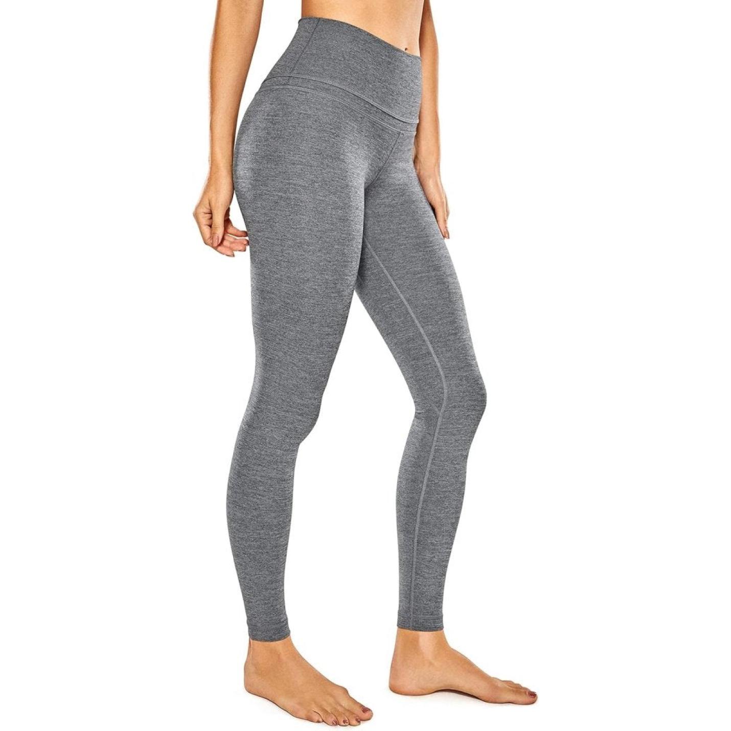 YOGA Women's Naked Feeling I Workout Legging 28 Inch - Hoog Getailleerde Yogabroek Over De Volledige Lengte - happygetfit.com