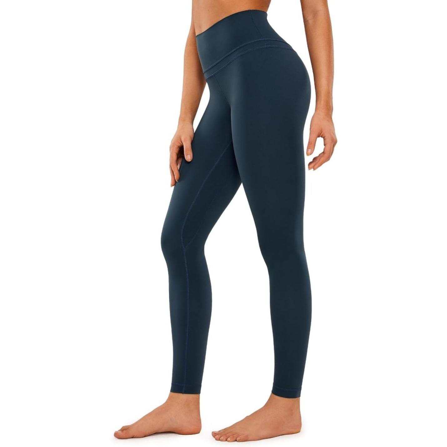 YOGA Women's Naked Feeling I Workout Legging 28 Inch - Hoog Getailleerde Yogabroek Over De Volledige Lengte - happygetfit.com