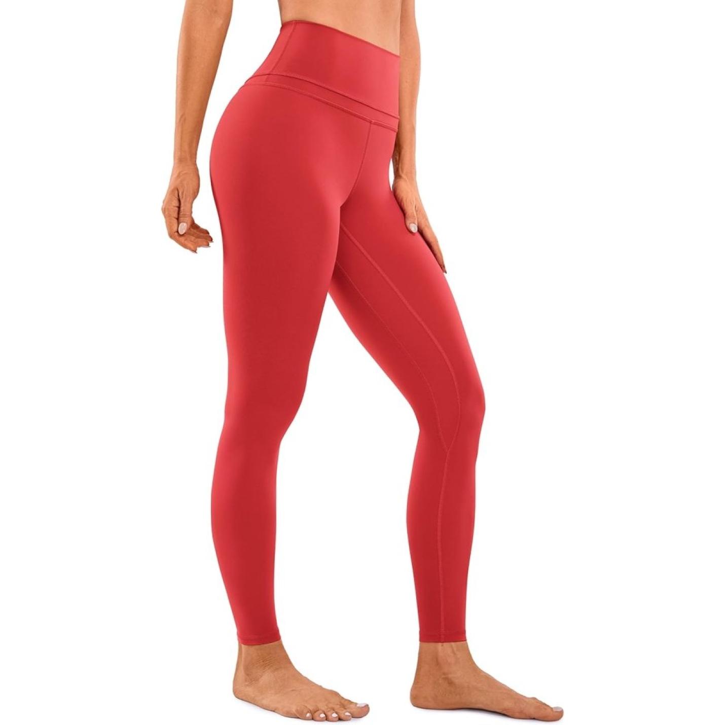 YOGA Women's Naked Feeling I Workout Legging 28 Inch - Hoog Getailleerde Yogabroek Over De Volledige Lengte - happygetfit.com