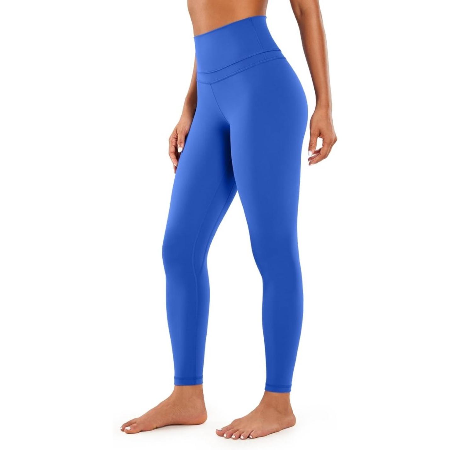 YOGA Women's Naked Feeling I Workout Legging 28 Inch - Hoog Getailleerde Yogabroek Over De Volledige Lengte - happygetfit.com