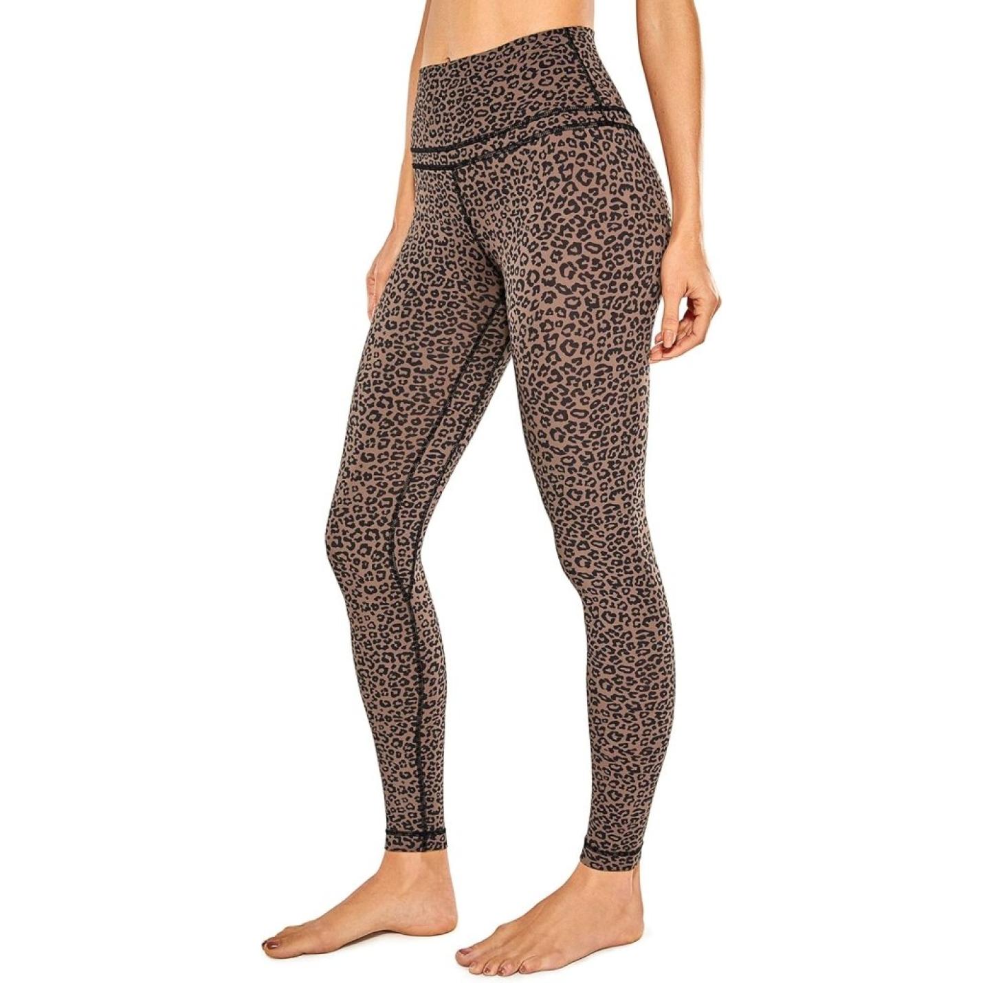 YOGA Women's Naked Feeling I Workout Legging 28 Inch - Hoog Getailleerde Yogabroek Over De Volledige Lengte - happygetfit.com