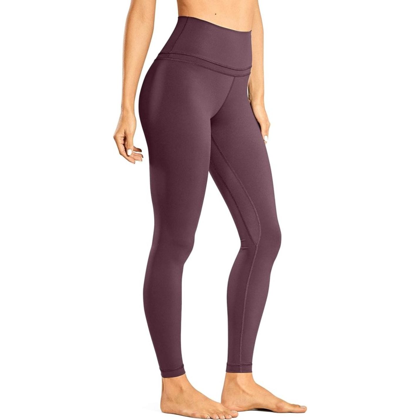 YOGA Women's Naked Feeling I Workout Legging 28 Inch - Hoog Getailleerde Yogabroek Over De Volledige Lengte - happygetfit.com