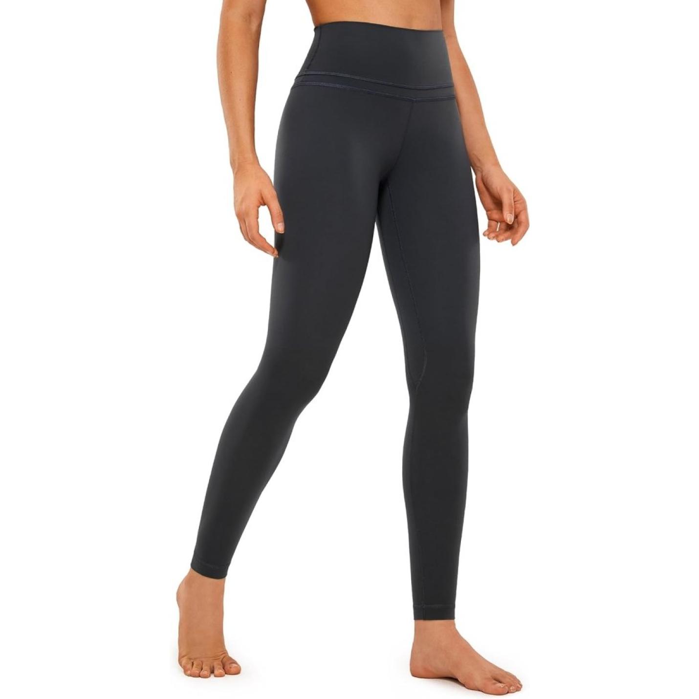 YOGA Women's Naked Feeling I Workout Legging 28 Inch - Hoog Getailleerde Yogabroek Over De Volledige Lengte - happygetfit.com