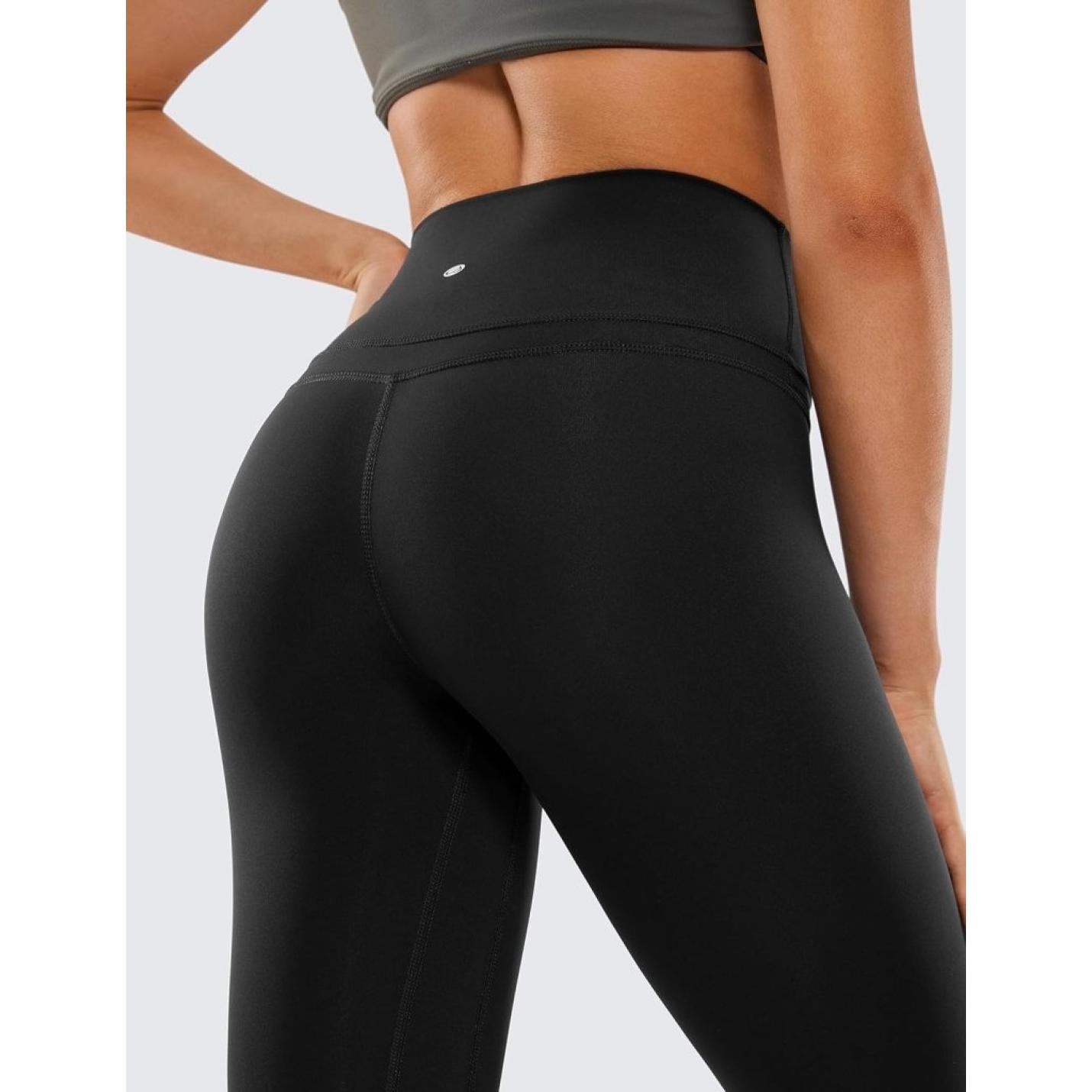 YOGA Women's Naked Feeling I Workout Legging 28 Inch - Hoog Getailleerde Yogabroek Over De Volledige Lengte - happygetfit.com