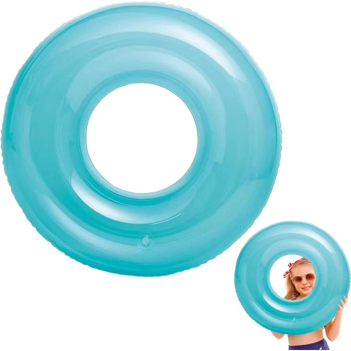 Zwemring Opblaasbare zwembadringen voor kinderen volwassenen,Opblaasbare zwembaddrijft rubberen ring om te zwemmen,Zwembad Inflatables voor volwassenen,Roze volwassen zwemring opblaasbaar voor water zomer strand - happygetfit.com