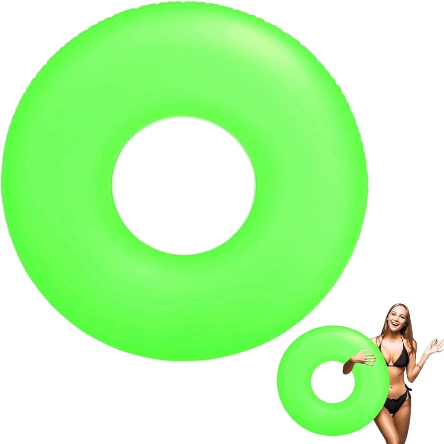 Zwemring Opblaasbare zwembadringen voor kinderen volwassenen,Opblaasbare zwembaddrijft rubberen ring om te zwemmen,Zwembad Inflatables voor volwassenen,Roze volwassen zwemring opblaasbaar voor water zomer strand - happygetfit.com