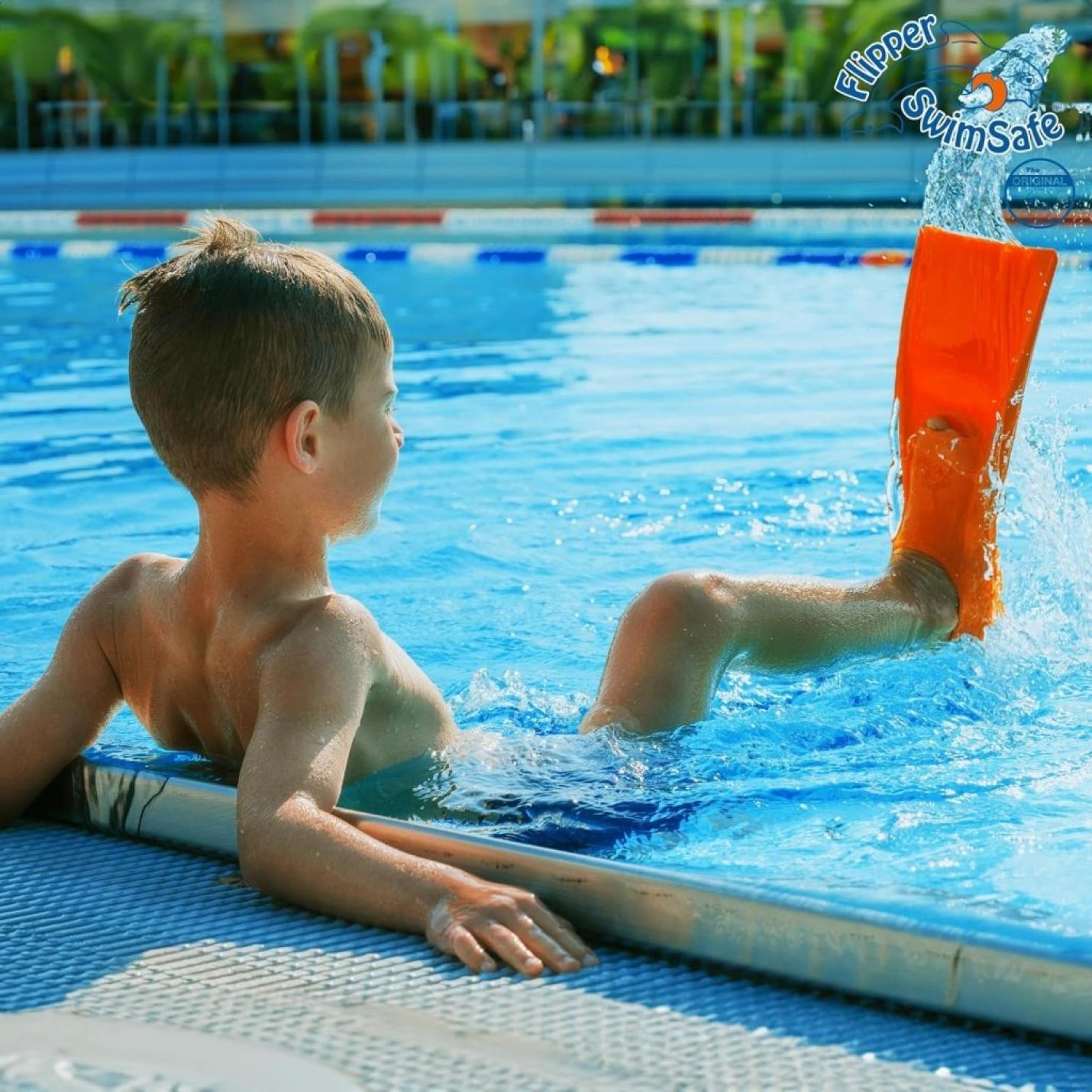 Zwemvinnen voor kinderen en peuters, van natuurrubber, als zwemhulpmiddel - happygetfit.com