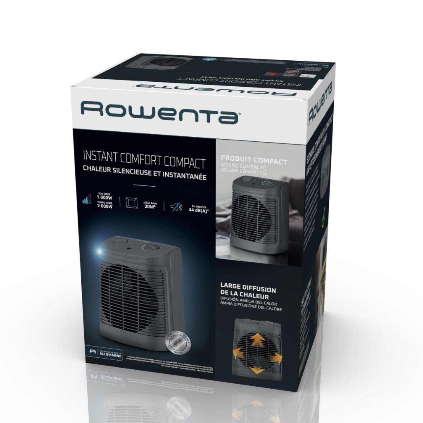 Rowenta So2321 Ventilatorkachel 1800W Grijs