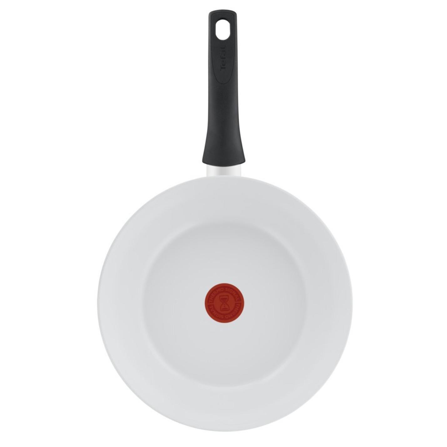 Tefal Kookgerei Tefal Ceramic Control Wok 28 Cm Wit