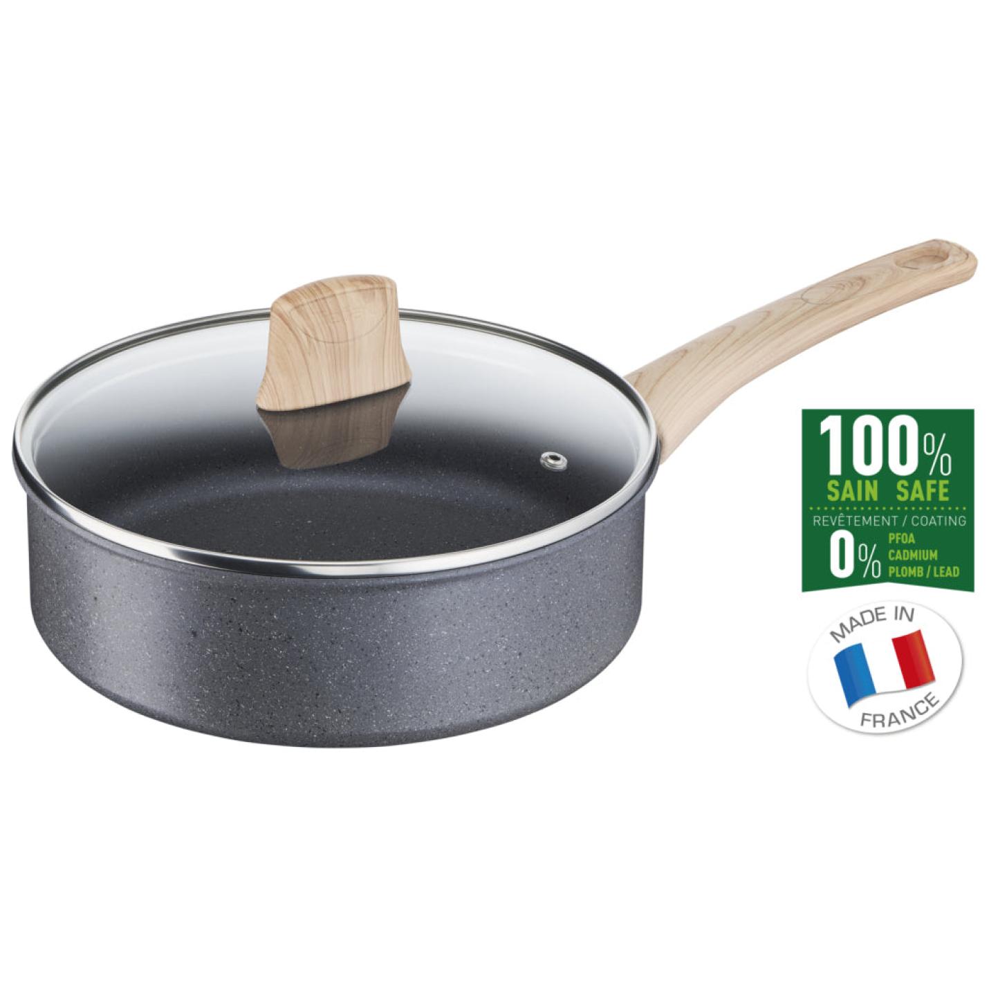 Tefal Kookgerei Tefal Natural Force Hapjespan &Oslash; 24 Cm Met Deksel