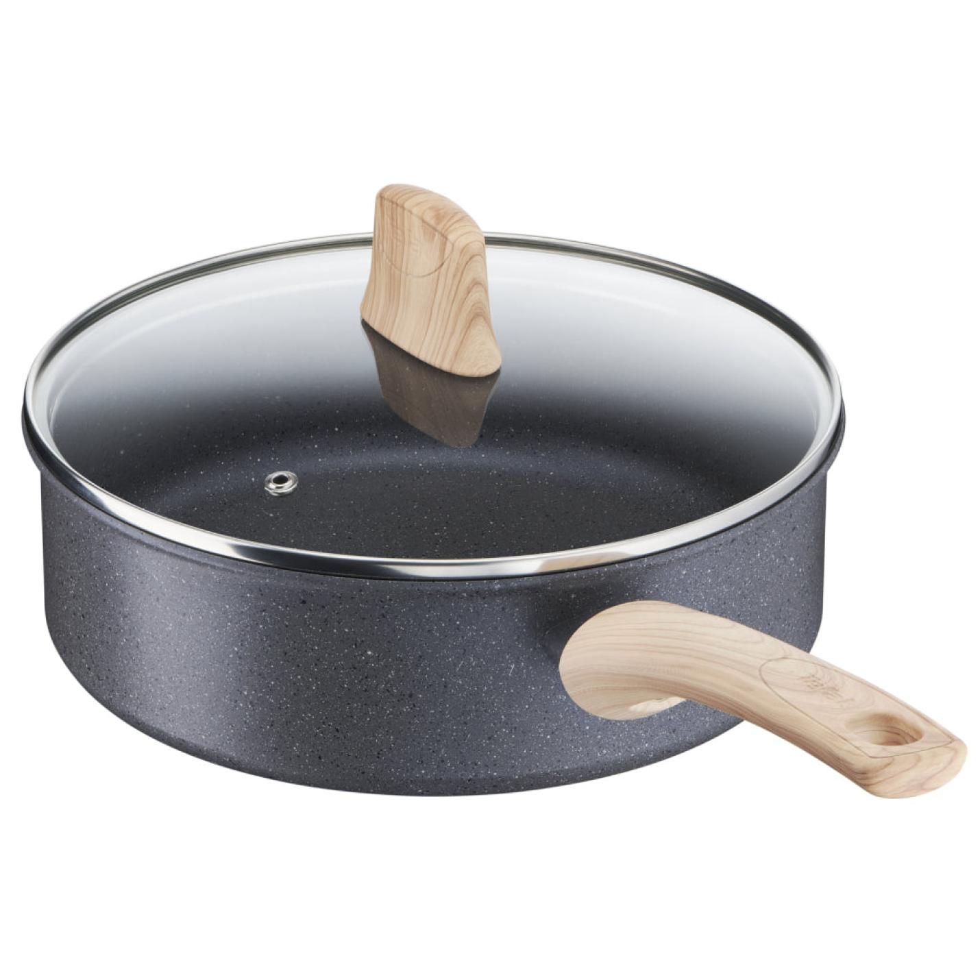 Tefal Kookgerei Tefal Natural Force Hapjespan &Oslash; 24 Cm Met Deksel